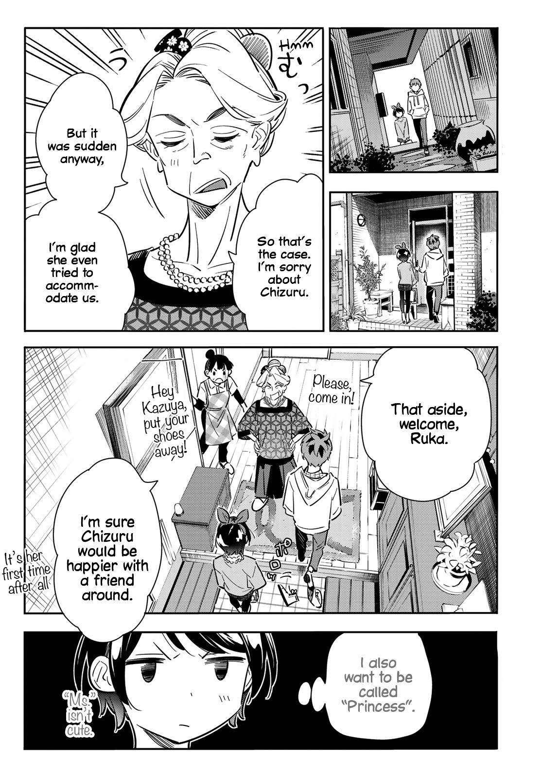 Kanojo, Okarishimasu Chapter 84 page 9 - Chapter 84: The Girlfriend, Visiting the Parents, and Kiss (Part 2)