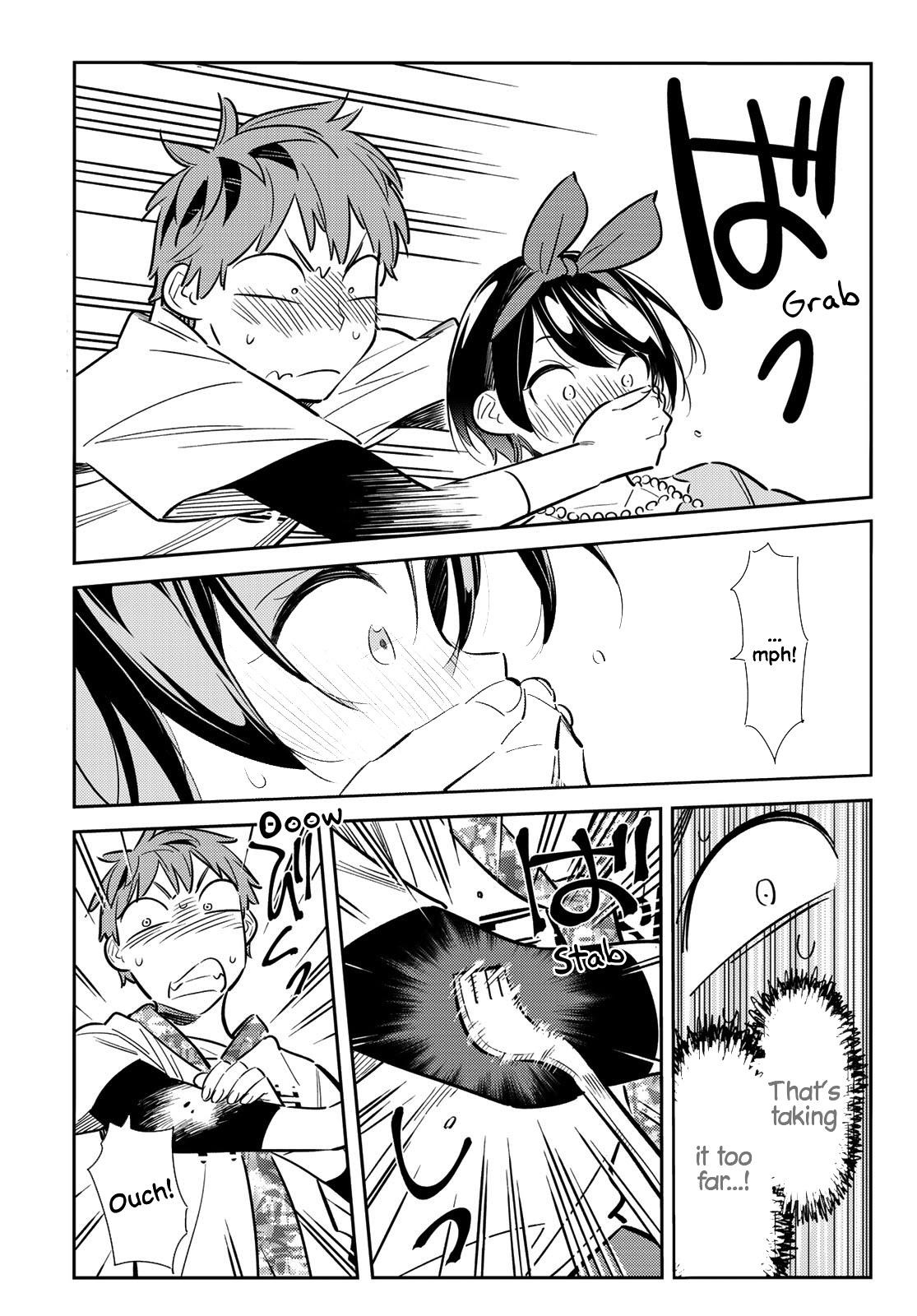 Kanojo, Okarishimasu Chapter 85 page 12 - Chapter 85: The Girlfriend, Visiting the Parents, and Kiss (Part 3)