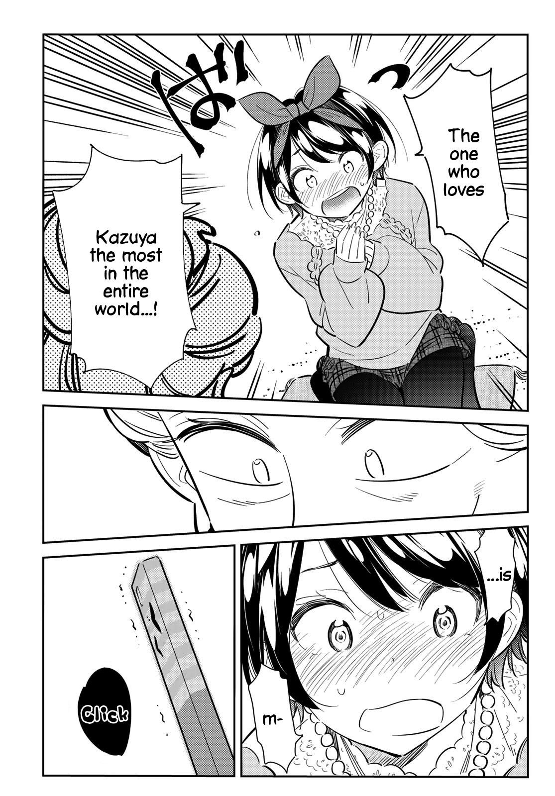 Kanojo, Okarishimasu Chapter 85 page 16 - Chapter 85: The Girlfriend, Visiting the Parents, and Kiss (Part 3)