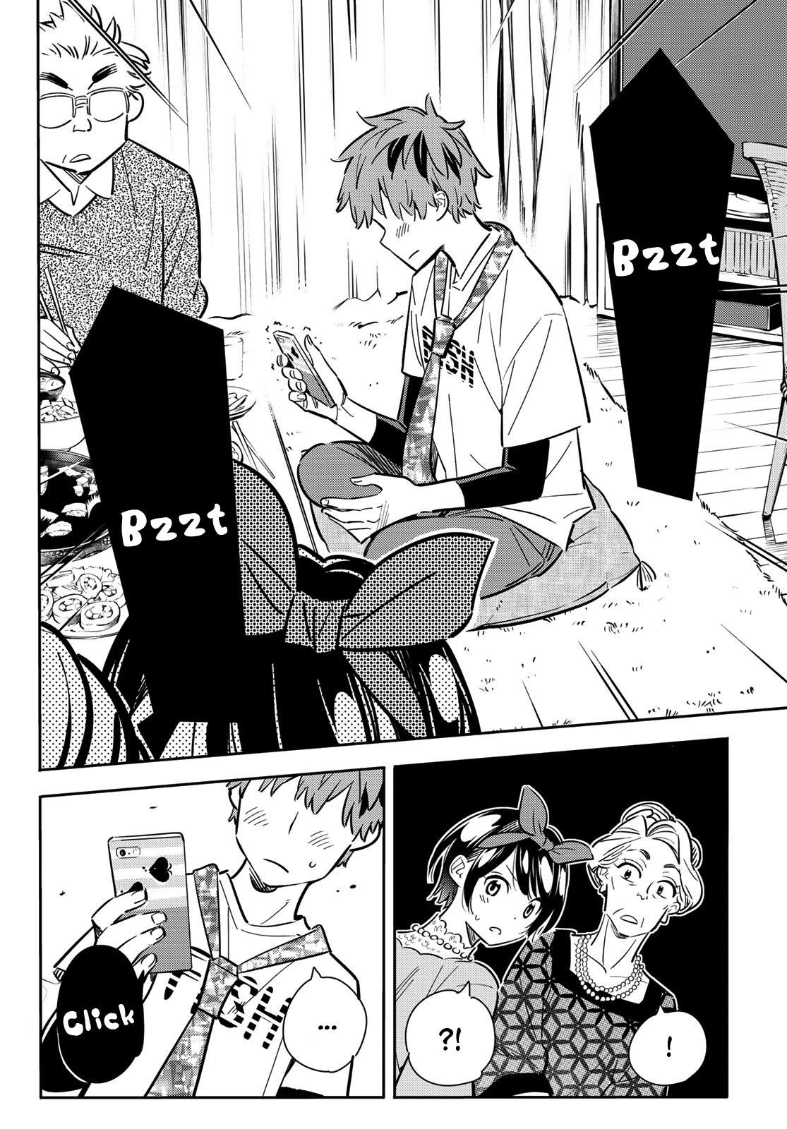 Kanojo, Okarishimasu Chapter 85 page 17 - Chapter 85: The Girlfriend, Visiting the Parents, and Kiss (Part 3)