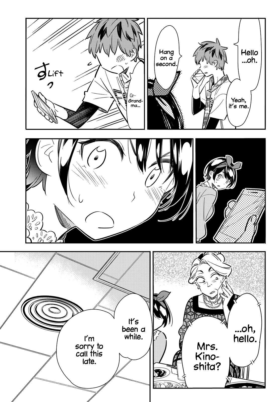 Kanojo, Okarishimasu Chapter 85 page 18 - Chapter 85: The Girlfriend, Visiting the Parents, and Kiss (Part 3)