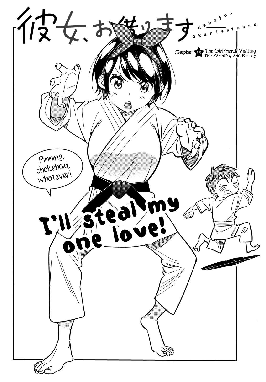 Kanojo, Okarishimasu Chapter 85 page 2 - Chapter 85: The Girlfriend, Visiting the Parents, and Kiss (Part 3)
