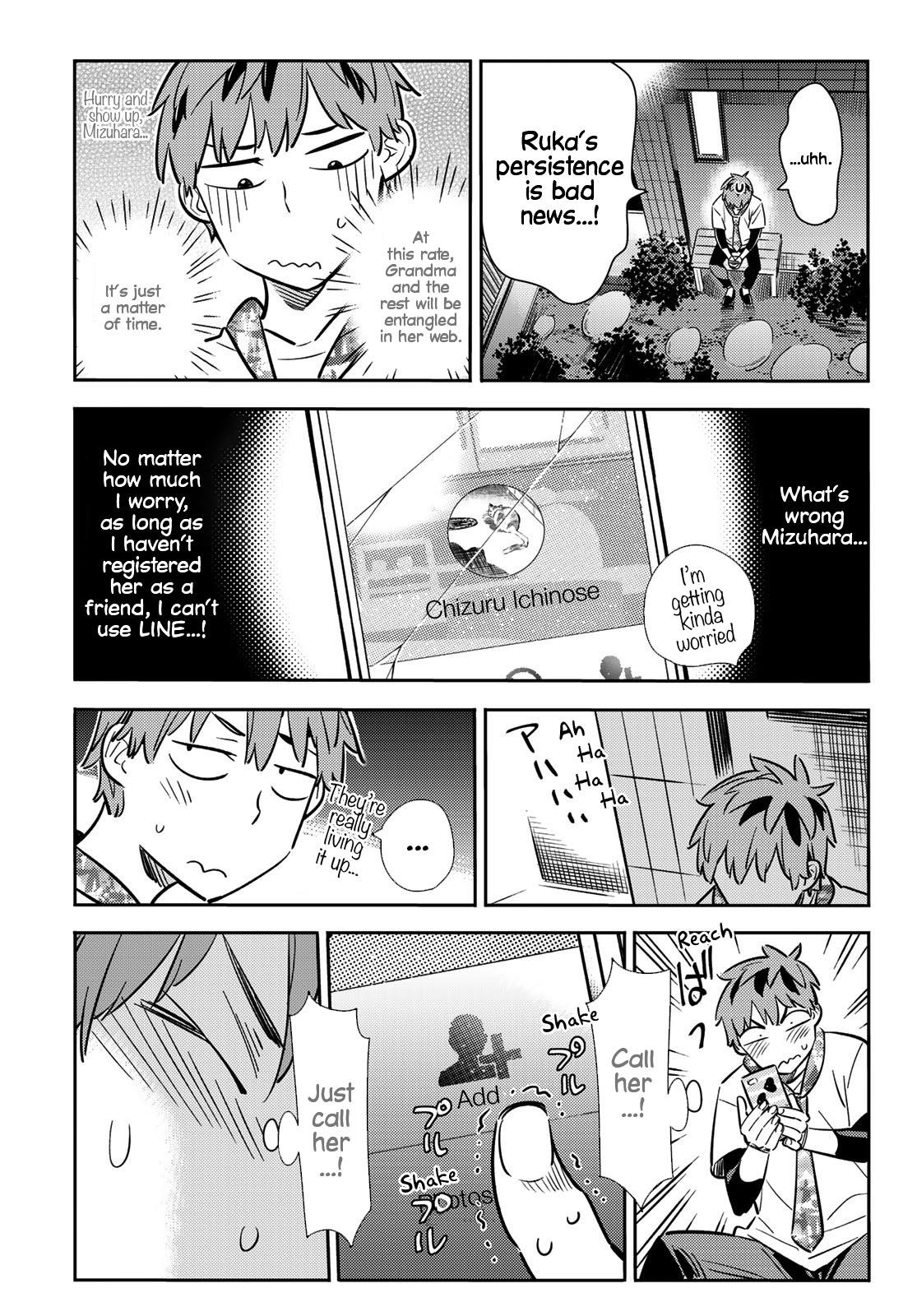 Kanojo, Okarishimasu Chapter 85 page 6 - Chapter 85: The Girlfriend, Visiting the Parents, and Kiss (Part 3)