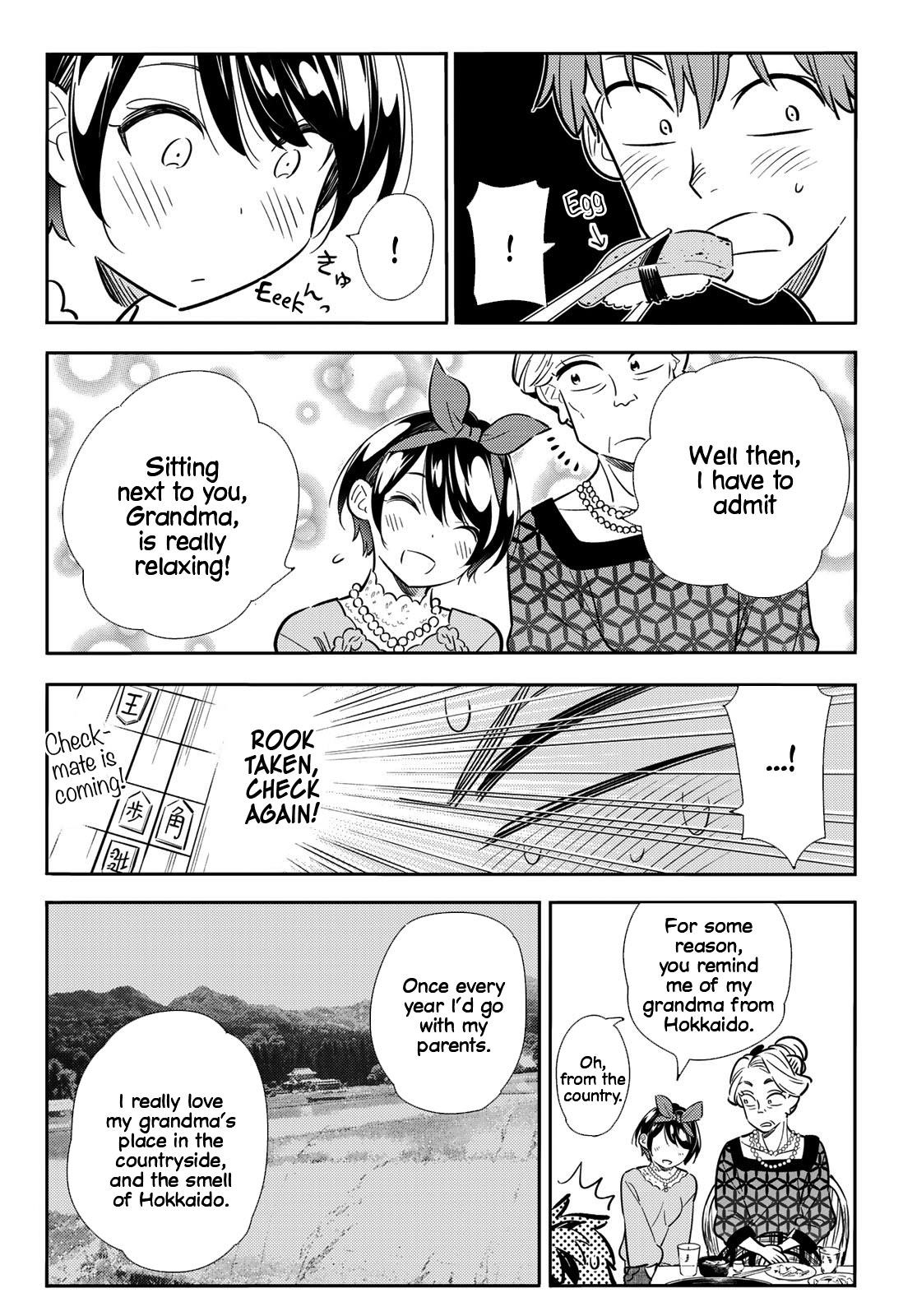 Kanojo, Okarishimasu Chapter 85 page 9 - Chapter 85: The Girlfriend, Visiting the Parents, and Kiss (Part 3)