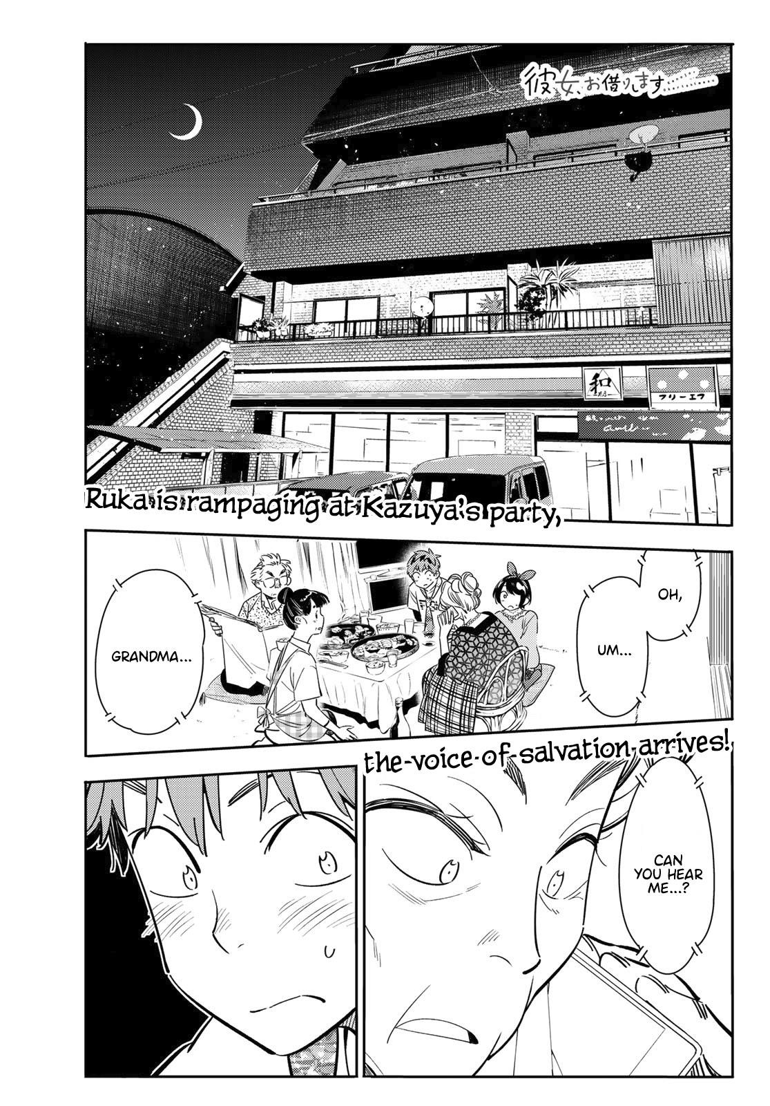 Kanojo, Okarishimasu Chapter 86 page 1 - Chapter 86: The Girlfriend, Visiting the Parents, and Kiss (Part 4)