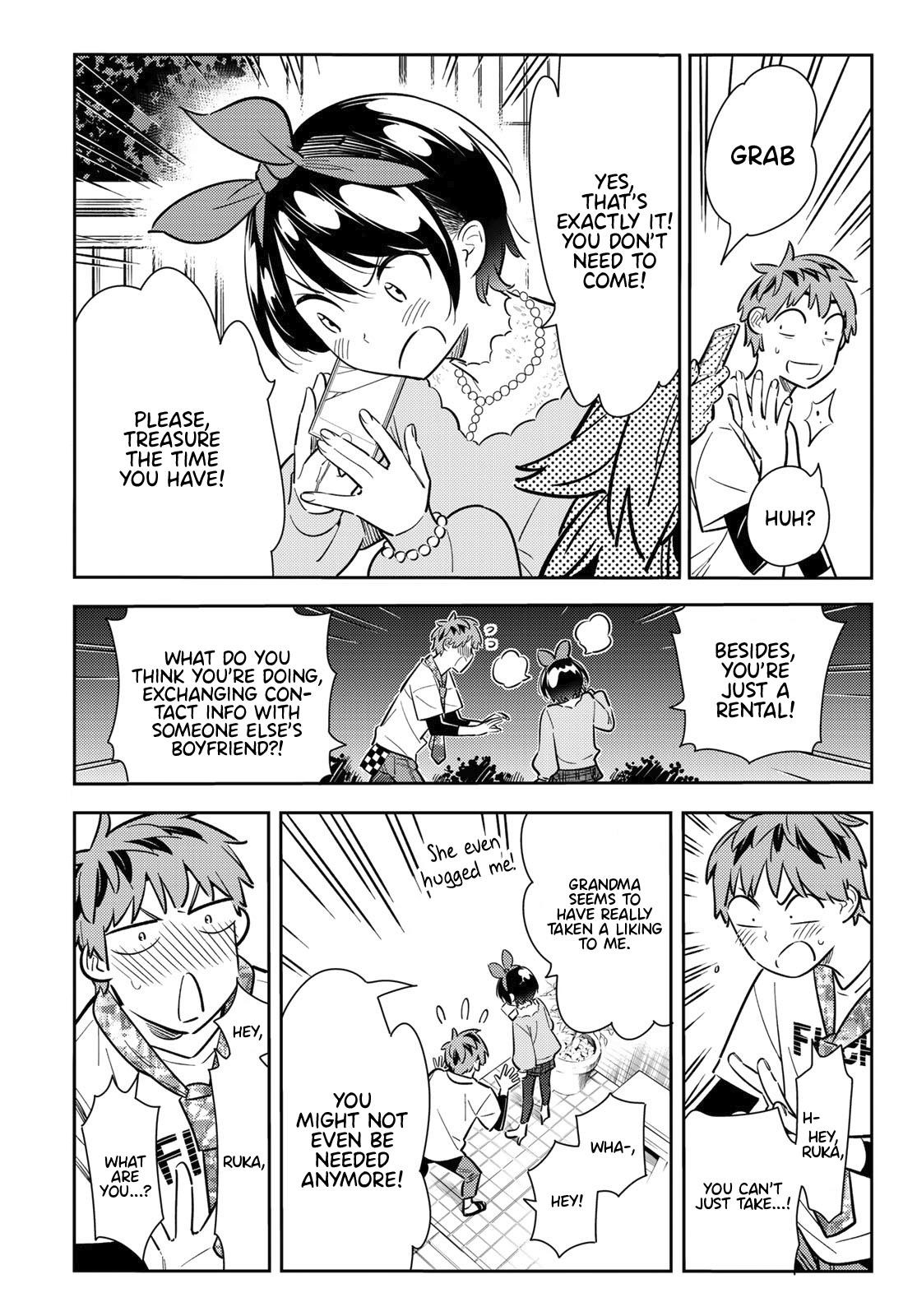 Kanojo, Okarishimasu Chapter 86 page 10 - Chapter 86: The Girlfriend, Visiting the Parents, and Kiss (Part 4)