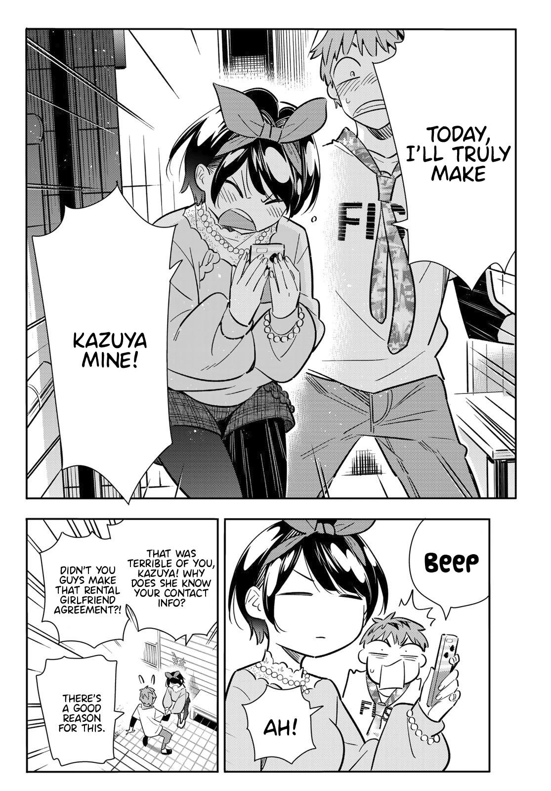 Kanojo, Okarishimasu Chapter 86 page 11 - Chapter 86: The Girlfriend, Visiting the Parents, and Kiss (Part 4)