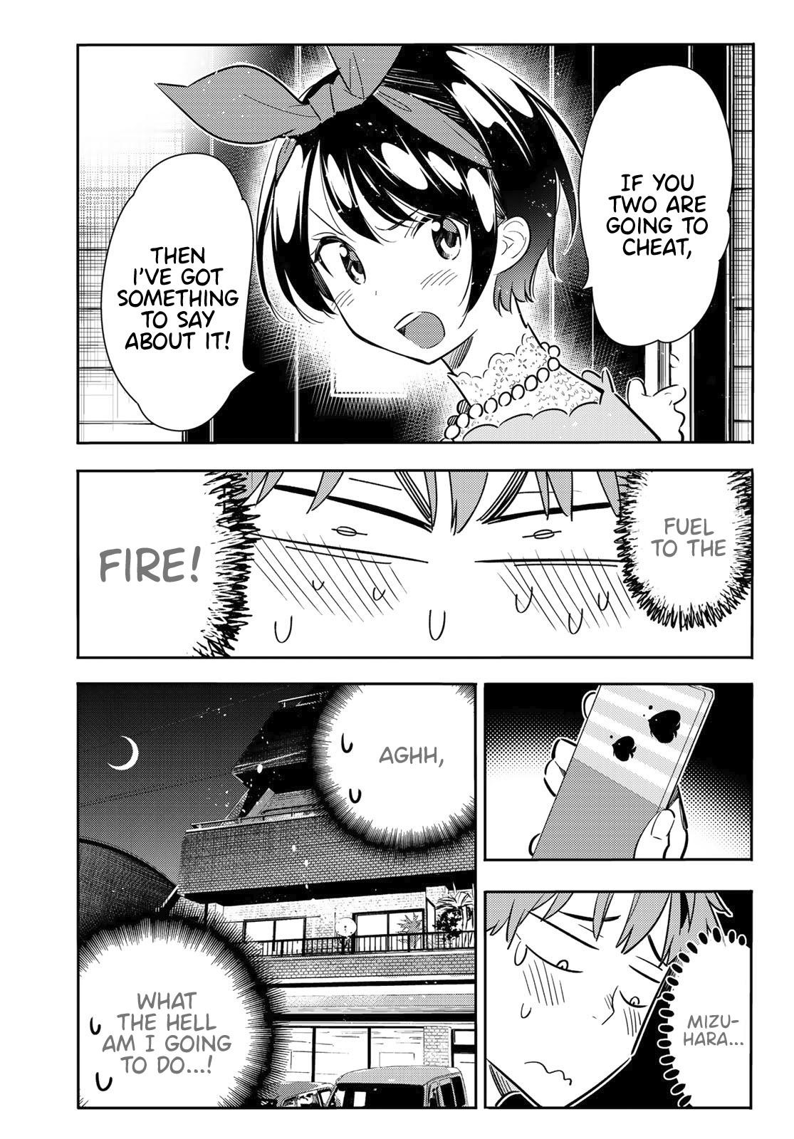 Kanojo, Okarishimasu Chapter 86 page 12 - Chapter 86: The Girlfriend, Visiting the Parents, and Kiss (Part 4)