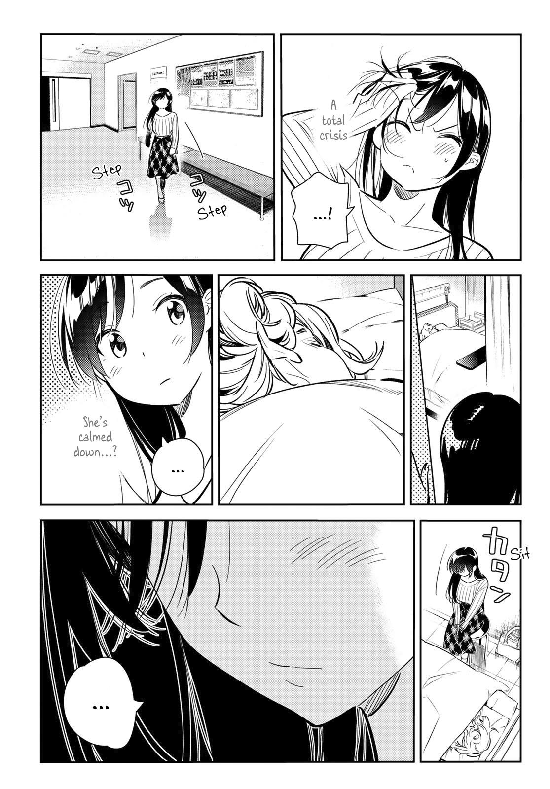 Kanojo, Okarishimasu Chapter 86 page 14 - Chapter 86: The Girlfriend, Visiting the Parents, and Kiss (Part 4)