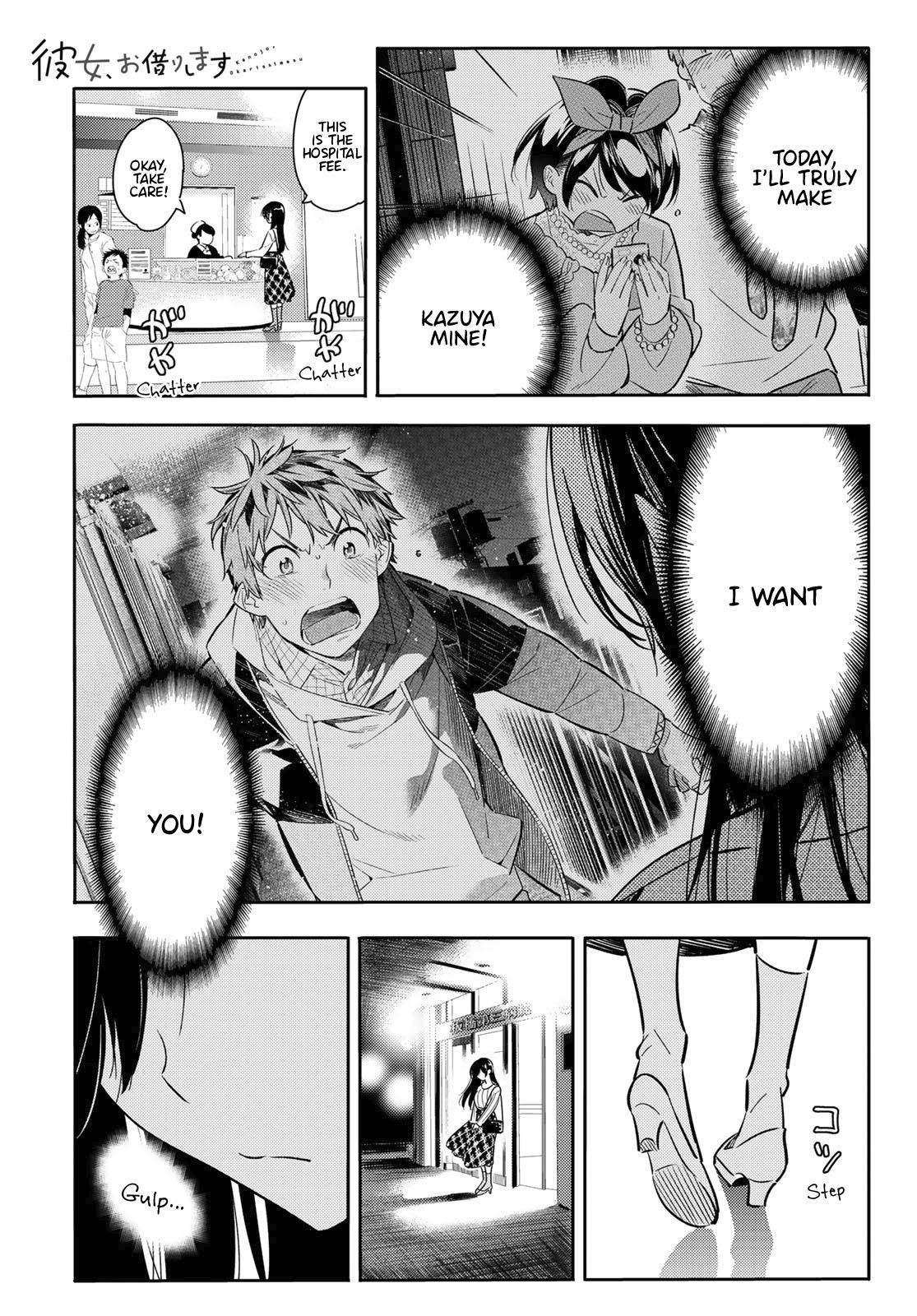 Kanojo, Okarishimasu Chapter 86 page 18 - Chapter 86: The Girlfriend, Visiting the Parents, and Kiss (Part 4)