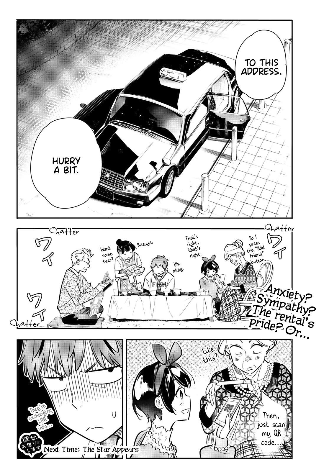 Kanojo, Okarishimasu Chapter 86 page 20 - Chapter 86: The Girlfriend, Visiting the Parents, and Kiss (Part 4)