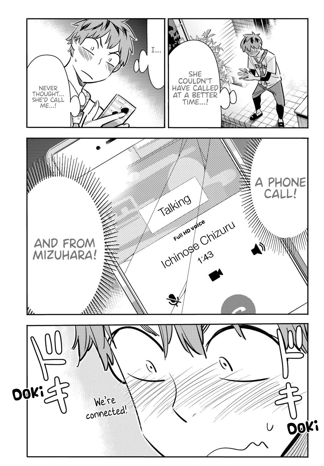 Kanojo, Okarishimasu Chapter 86 page 6 - Chapter 86: The Girlfriend, Visiting the Parents, and Kiss (Part 4)