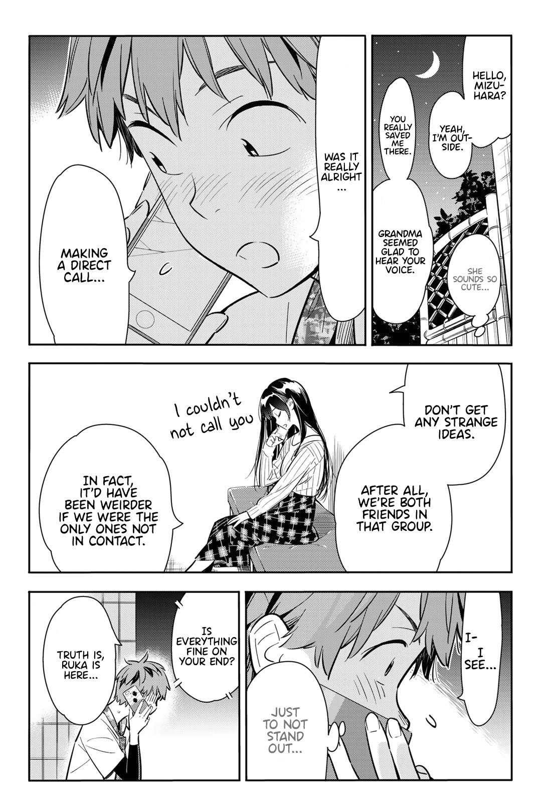 Kanojo, Okarishimasu Chapter 86 page 7 - Chapter 86: The Girlfriend, Visiting the Parents, and Kiss (Part 4)