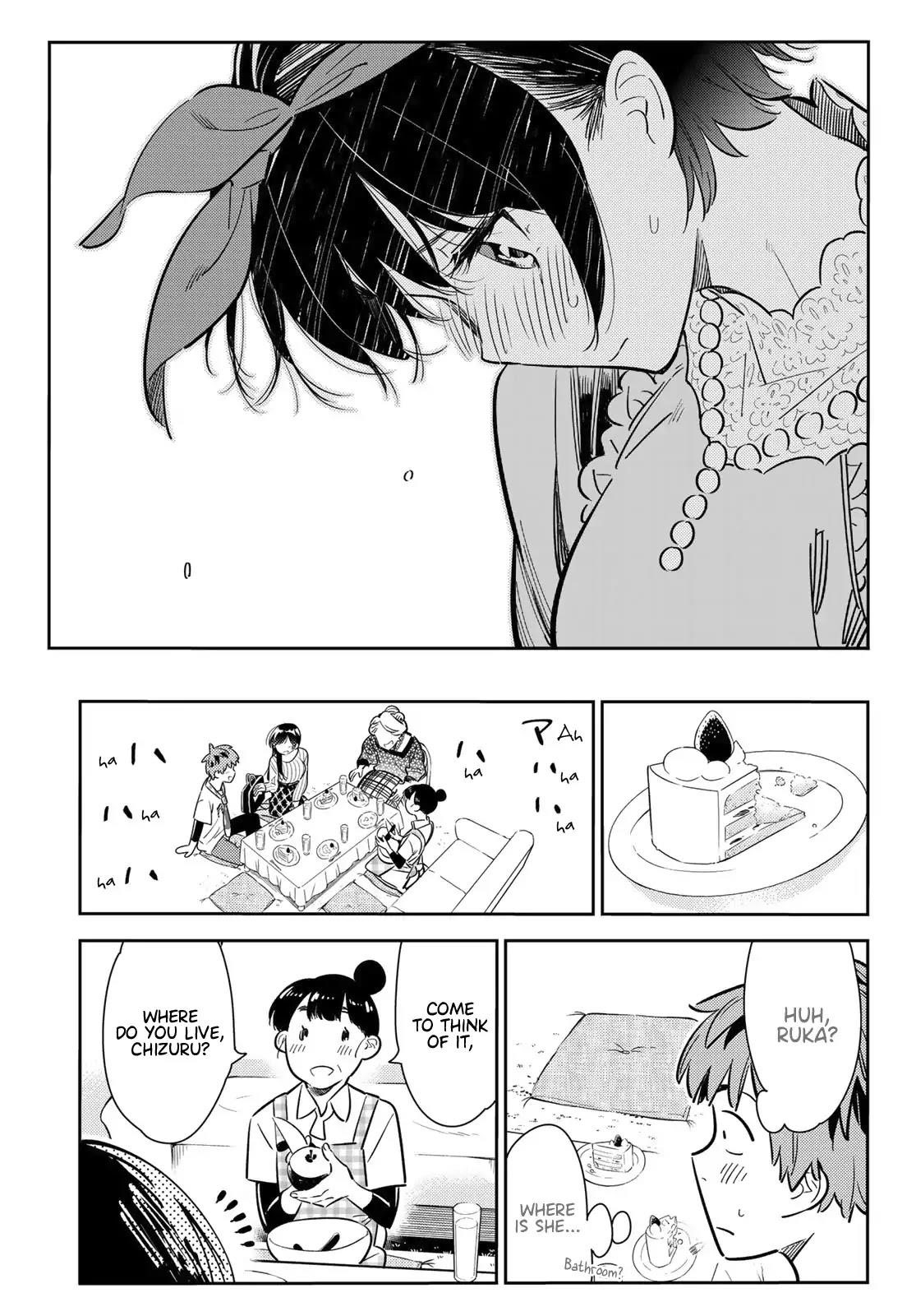 Kanojo, Okarishimasu Chapter 87 page 12 - Chapter 87: The Girlfriend, Visiting the Parents, and Kiss (Part 5)