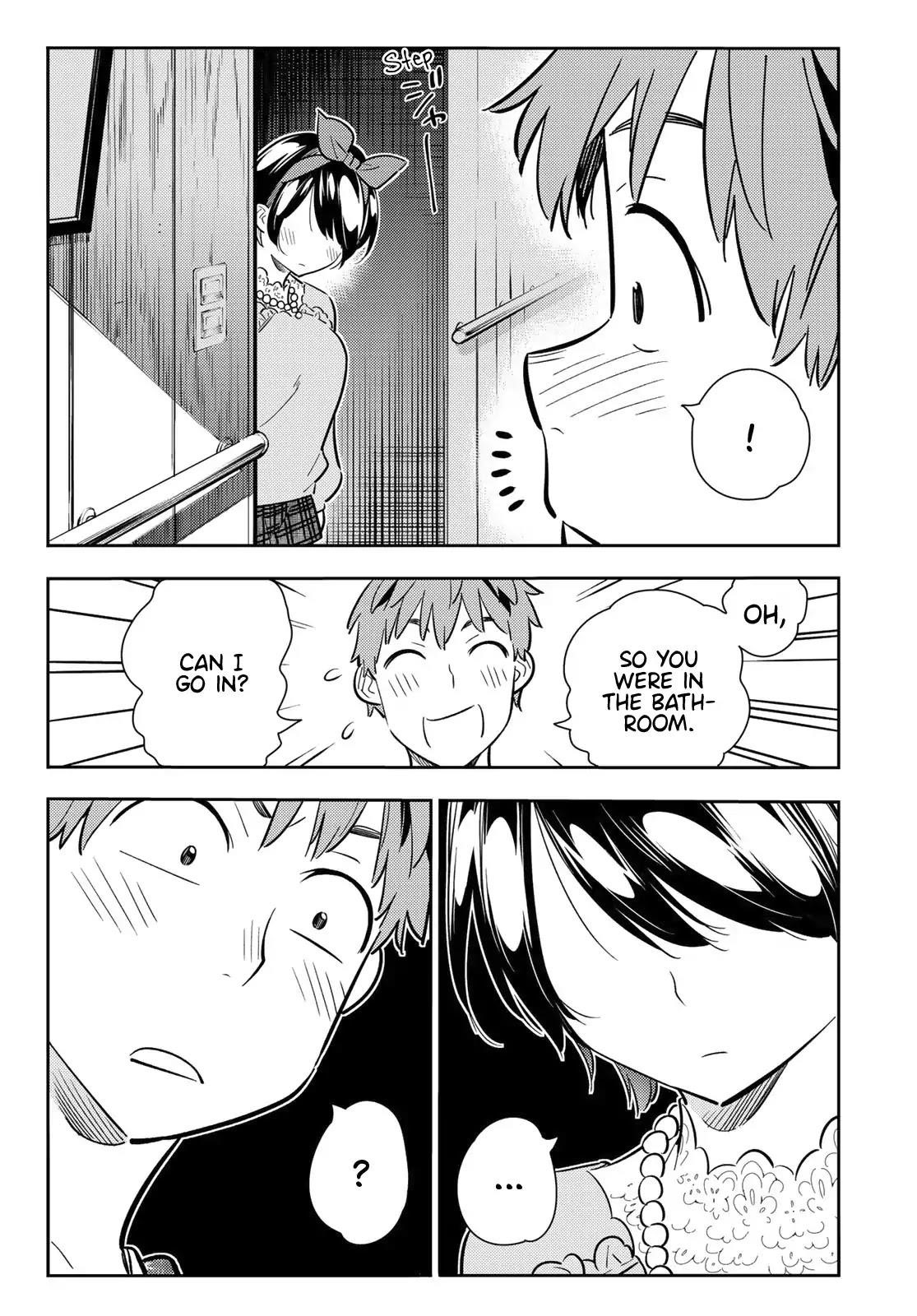 Kanojo, Okarishimasu Chapter 87 page 17 - Chapter 87: The Girlfriend, Visiting the Parents, and Kiss (Part 5)