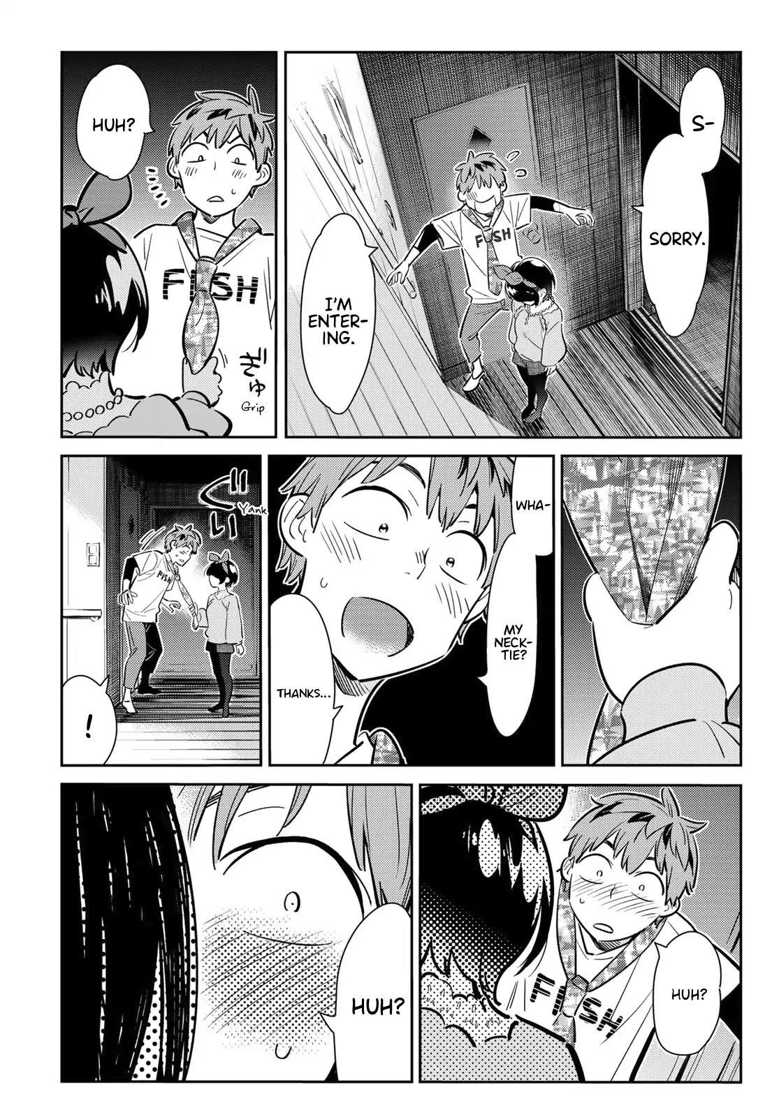 Kanojo, Okarishimasu Chapter 87 page 18 - Chapter 87: The Girlfriend, Visiting the Parents, and Kiss (Part 5)
