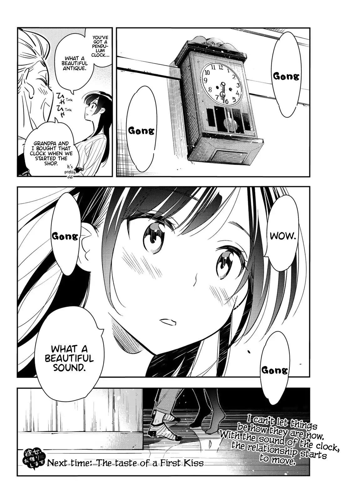 Kanojo, Okarishimasu Chapter 87 page 20 - Chapter 87: The Girlfriend, Visiting the Parents, and Kiss (Part 5)