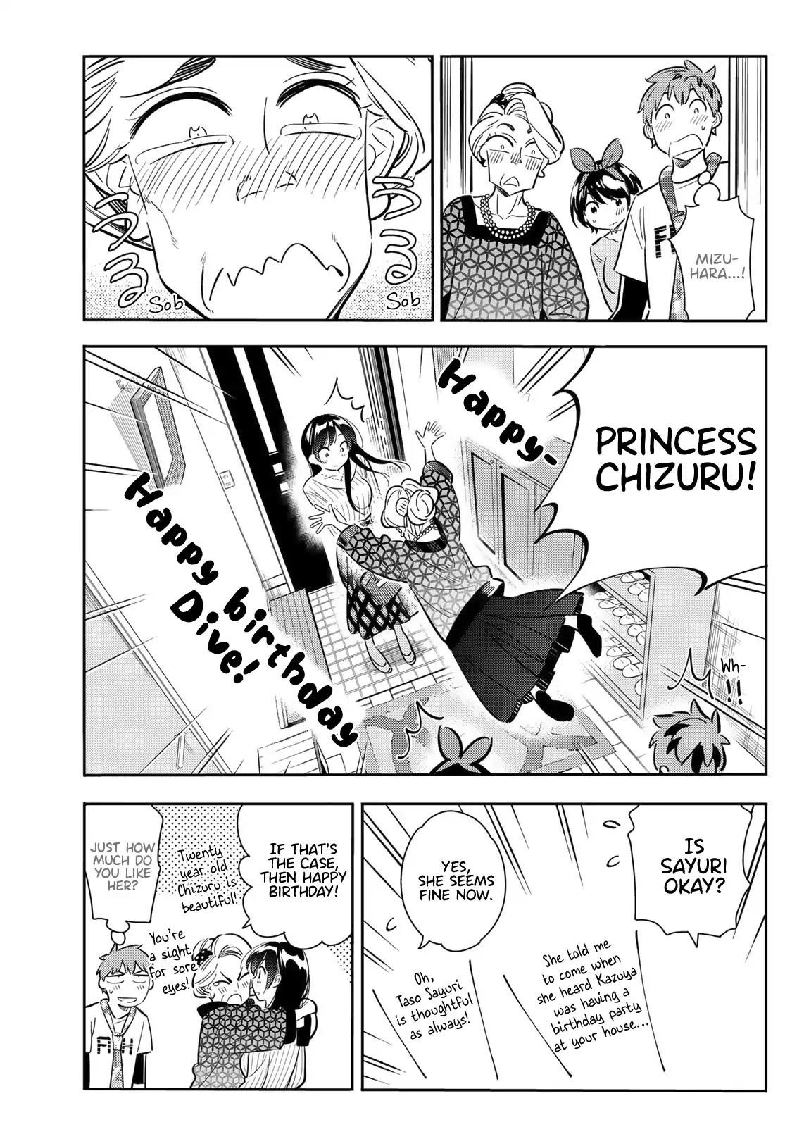 Kanojo, Okarishimasu Chapter 87 page 3 - Chapter 87: The Girlfriend, Visiting the Parents, and Kiss (Part 5)