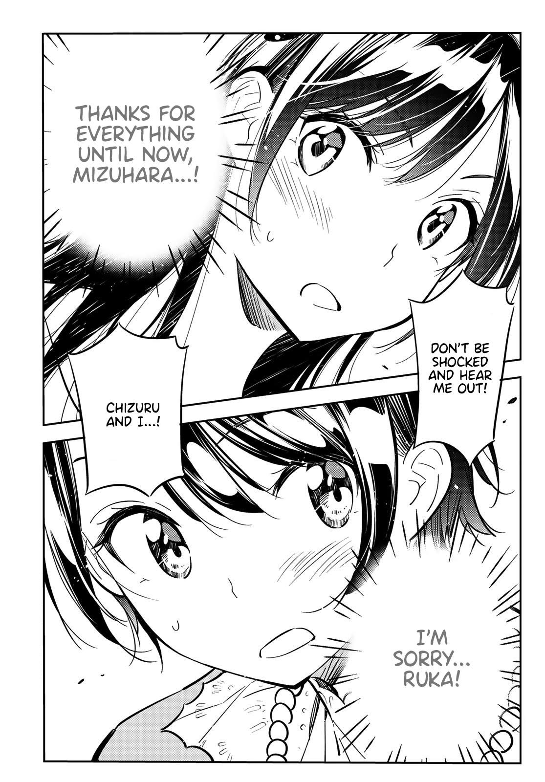 Kanojo, Okarishimasu Chapter 89 page 15 - Chapter 89: The Girlfriend, Visiting the Parents, and Kiss (Part 7)