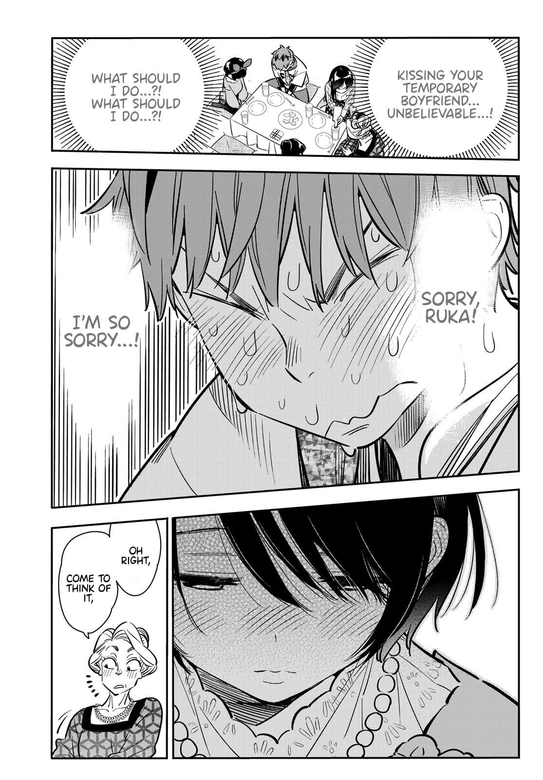Kanojo, Okarishimasu Chapter 89 page 4 - Chapter 89: The Girlfriend, Visiting the Parents, and Kiss (Part 7)