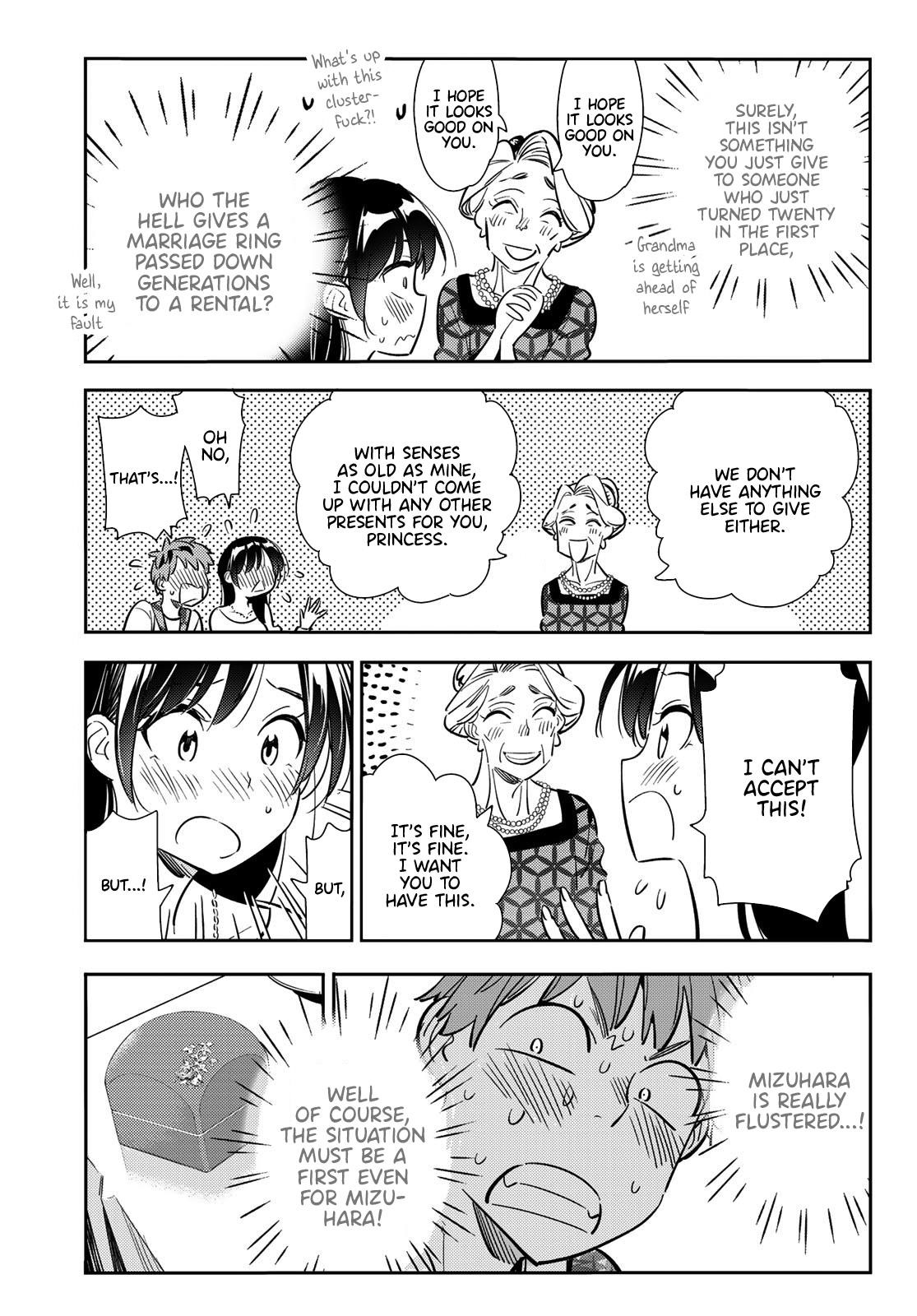 Kanojo, Okarishimasu Chapter 89 page 7 - Chapter 89: The Girlfriend, Visiting the Parents, and Kiss (Part 7)
