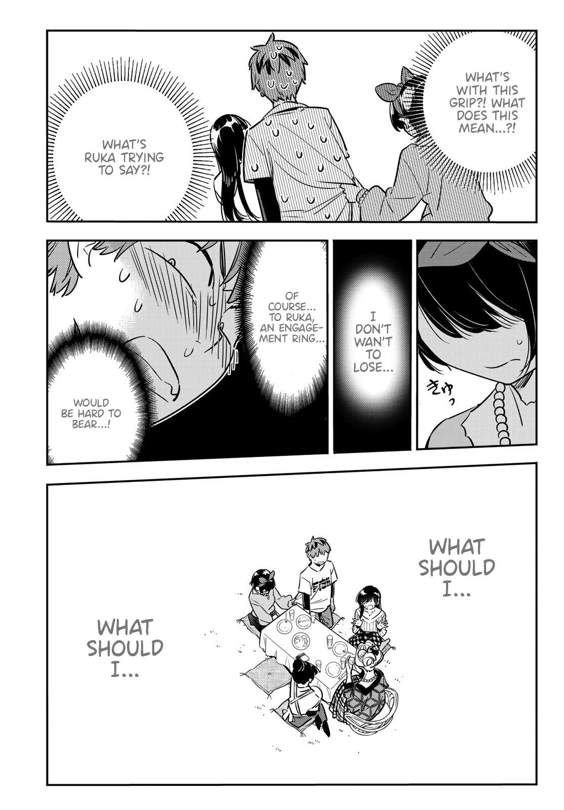 Kanojo, Okarishimasu Chapter 89 page 9 - Chapter 89: The Girlfriend, Visiting the Parents, and Kiss (Part 7)