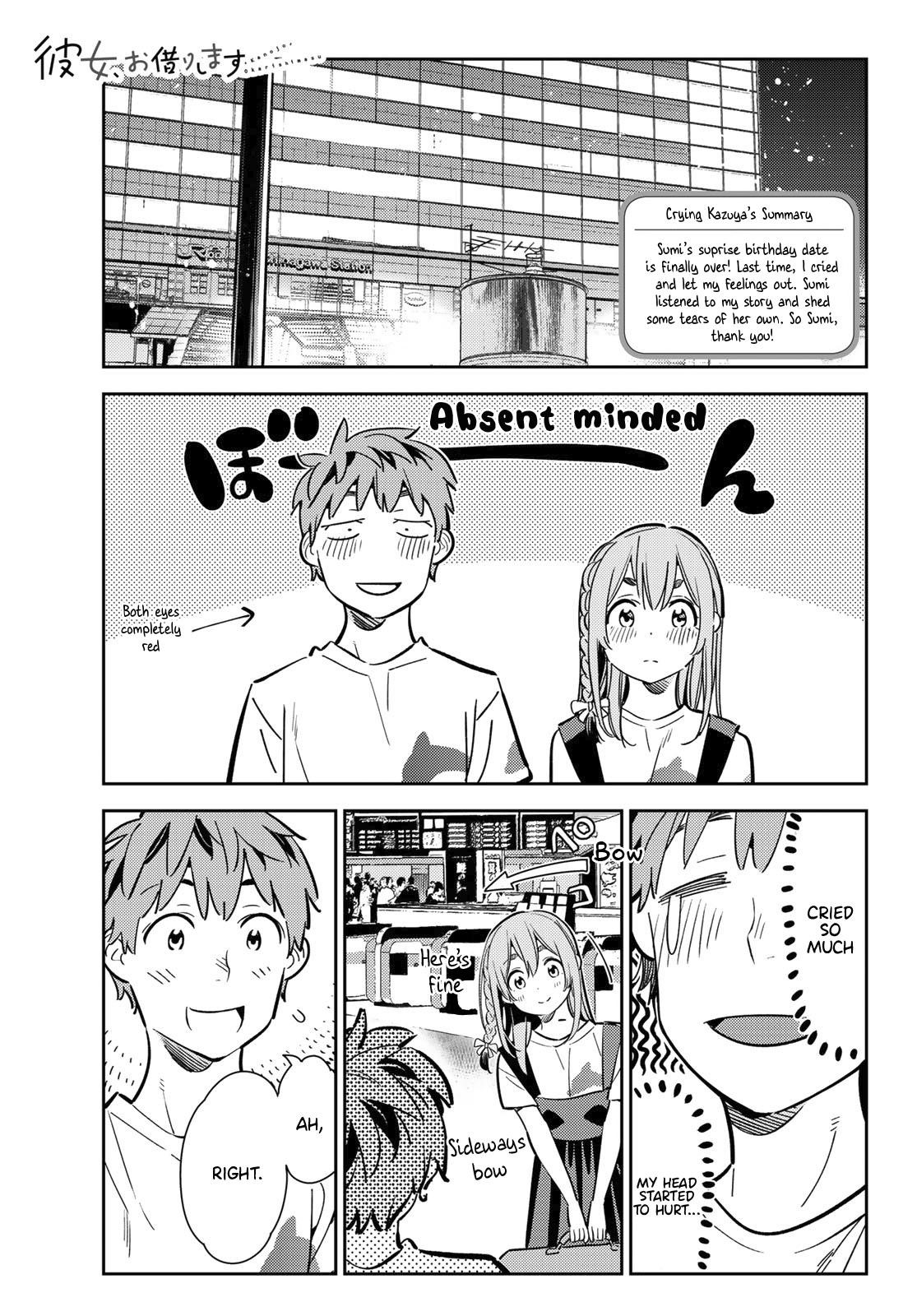 Kanojo, Okarishimasu Chapter 99 page 1 - Chapter 99: The Girlfriend and what she can do