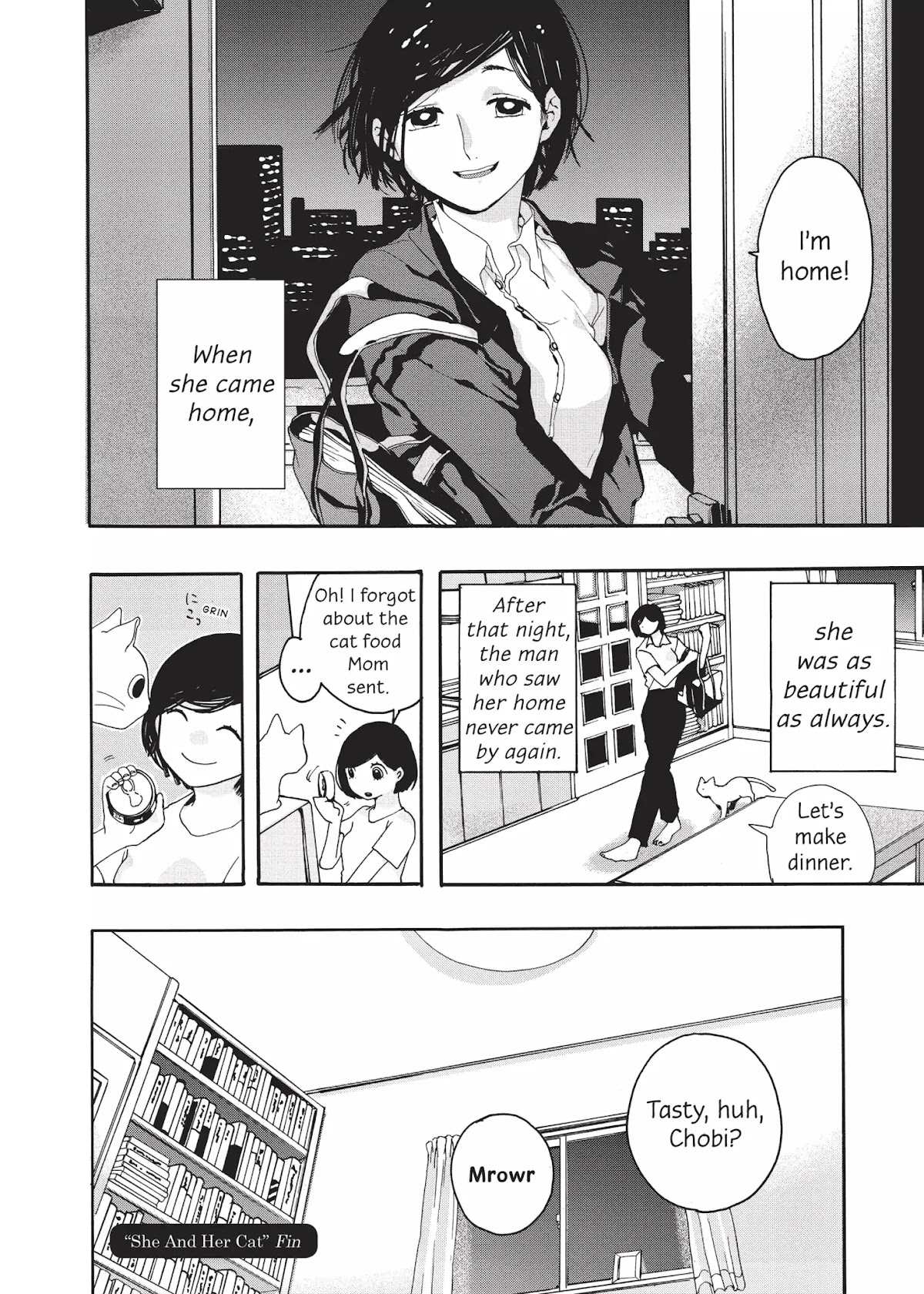 Kanojo to Kanojo no Neko Chapter 4.5 page 10 - Vol.1 Chapter Bonus: The Scent of Perfume