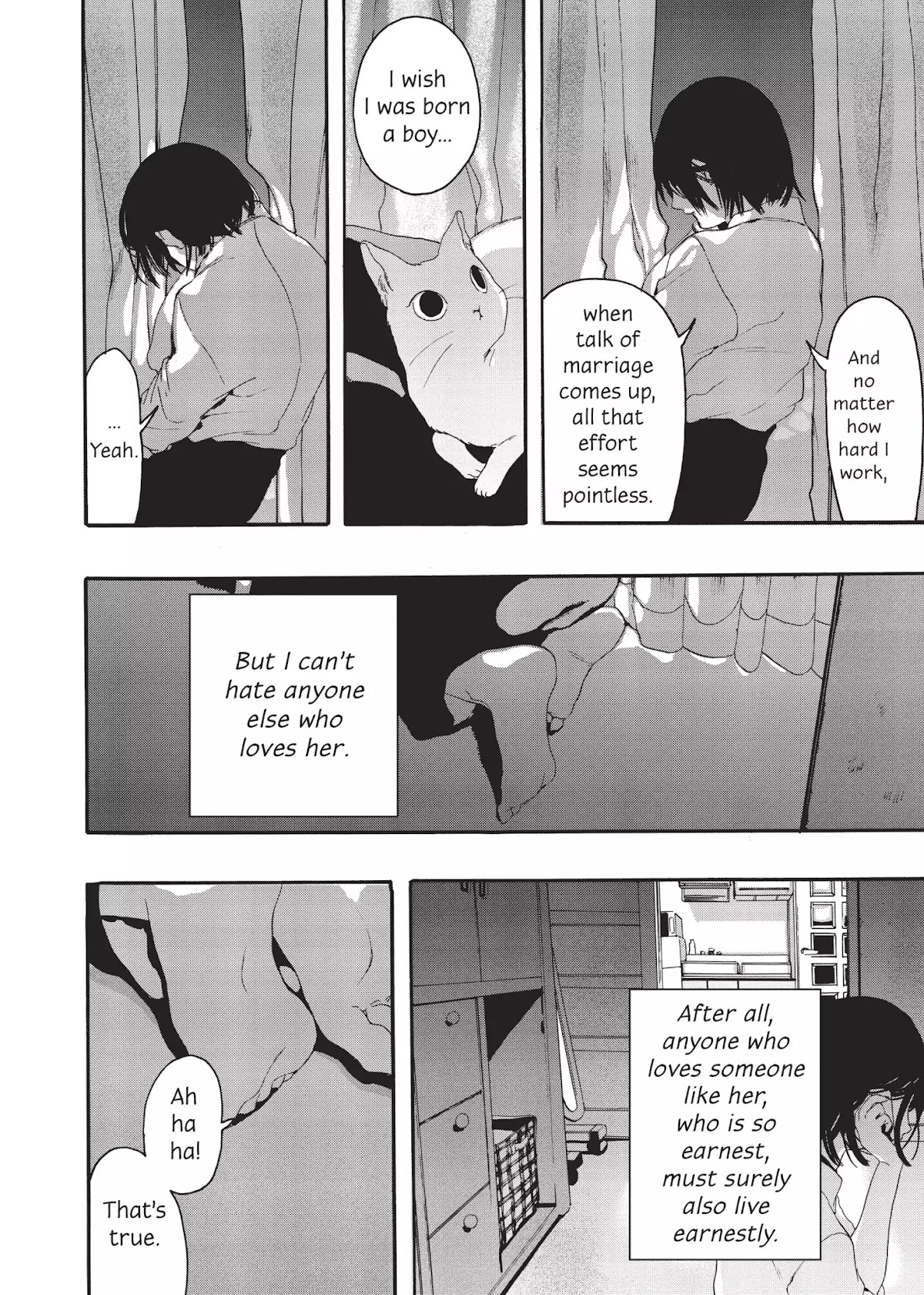 Kanojo to Kanojo no Neko Chapter 4.5 page 8 - Vol.1 Chapter Bonus: The Scent of Perfume