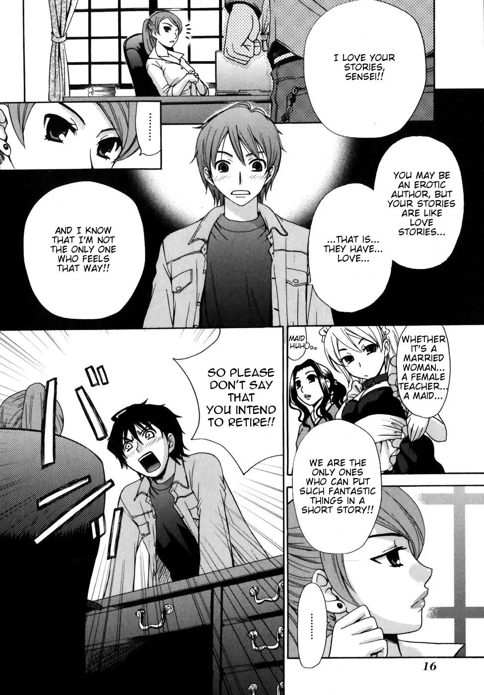 Kanojo wa Kanno Shosetsuka Chapter 0 page 19 - Chapter 0: (Prelude) Kanojo wa Kannou Shousetsuka [She's an Erotic Writer]