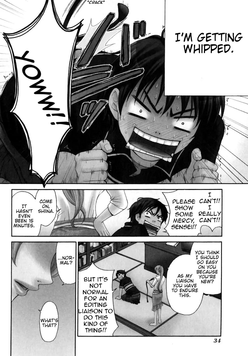 Kanojo wa Kanno Shosetsuka Chapter 1 page 4 - Chapter 1: He's An Erotica Editor
