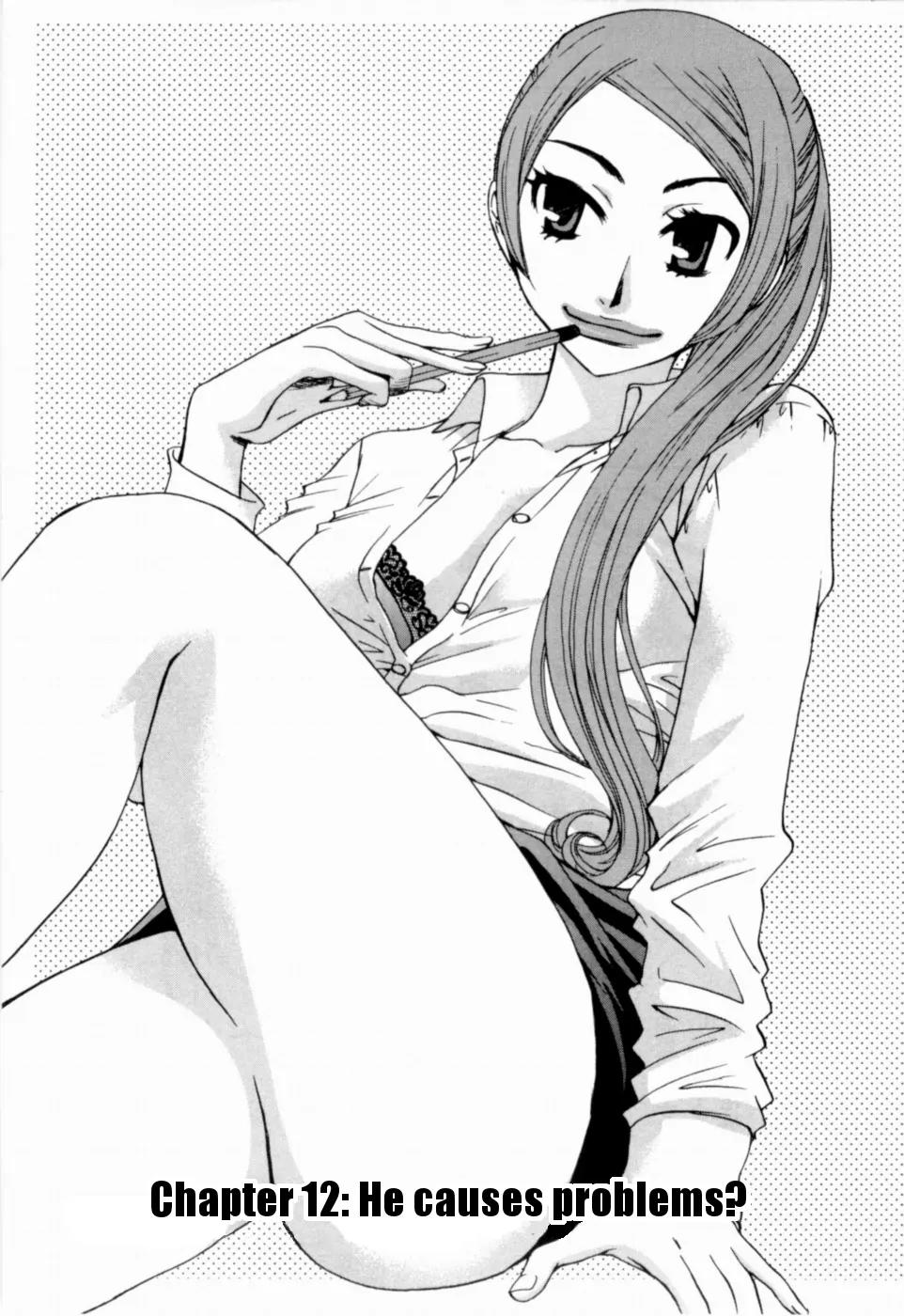 Kanojo wa Kanno Shosetsuka Chapter 12 page 1 - Chapter 12: He Causes Problems?