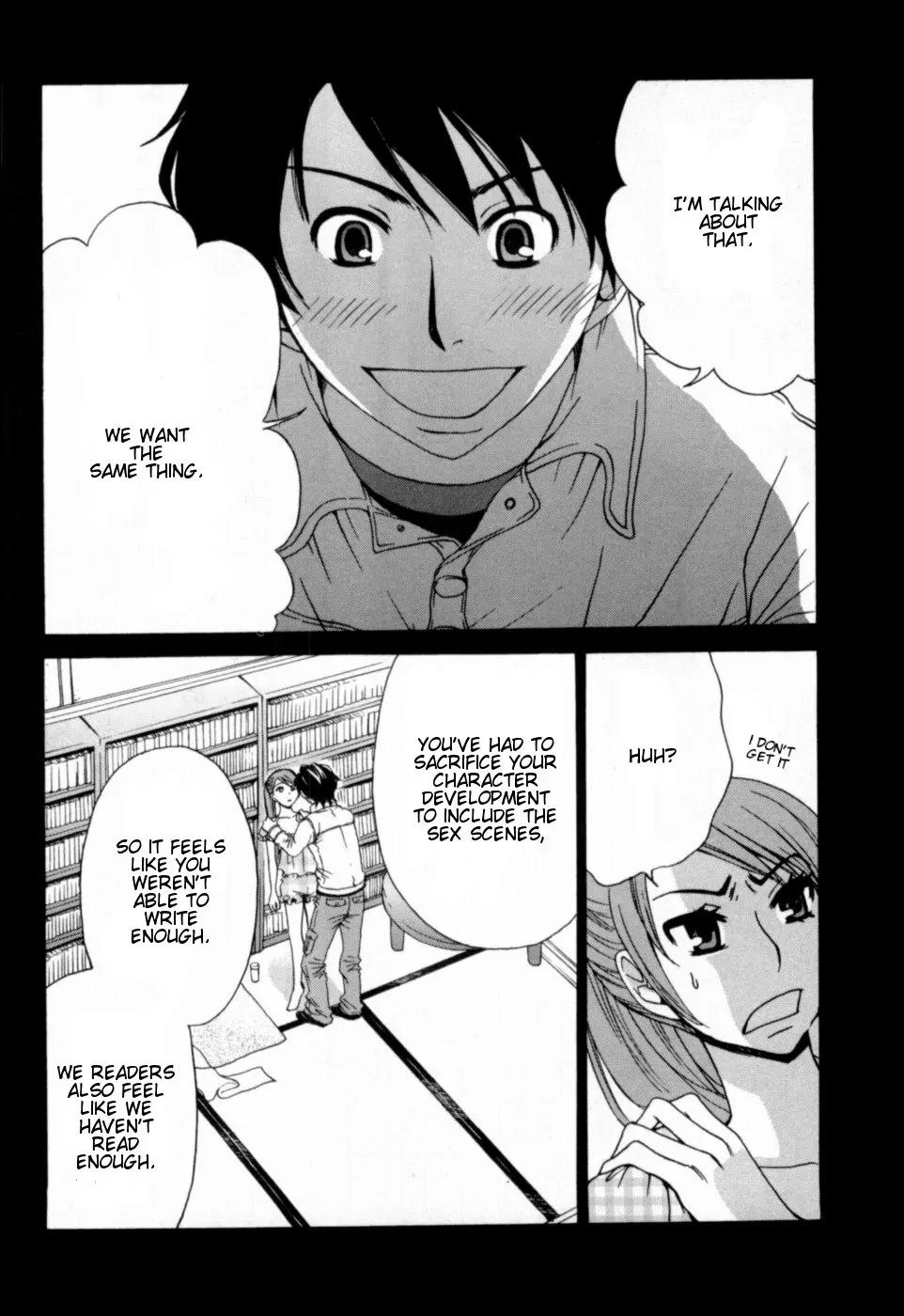 Kanojo wa Kanno Shosetsuka Chapter 13 page 15 - Chapter 13: He Wants to Get Trampled?
