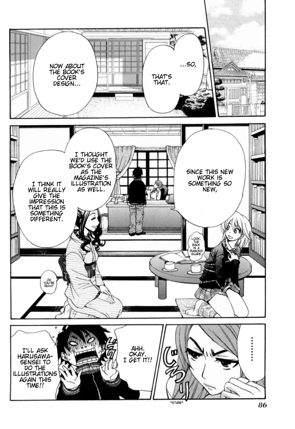 Kanojo wa Kanno Shosetsuka Chapter 14 page 13 - Chapter 14: He Takes Things Seriously?