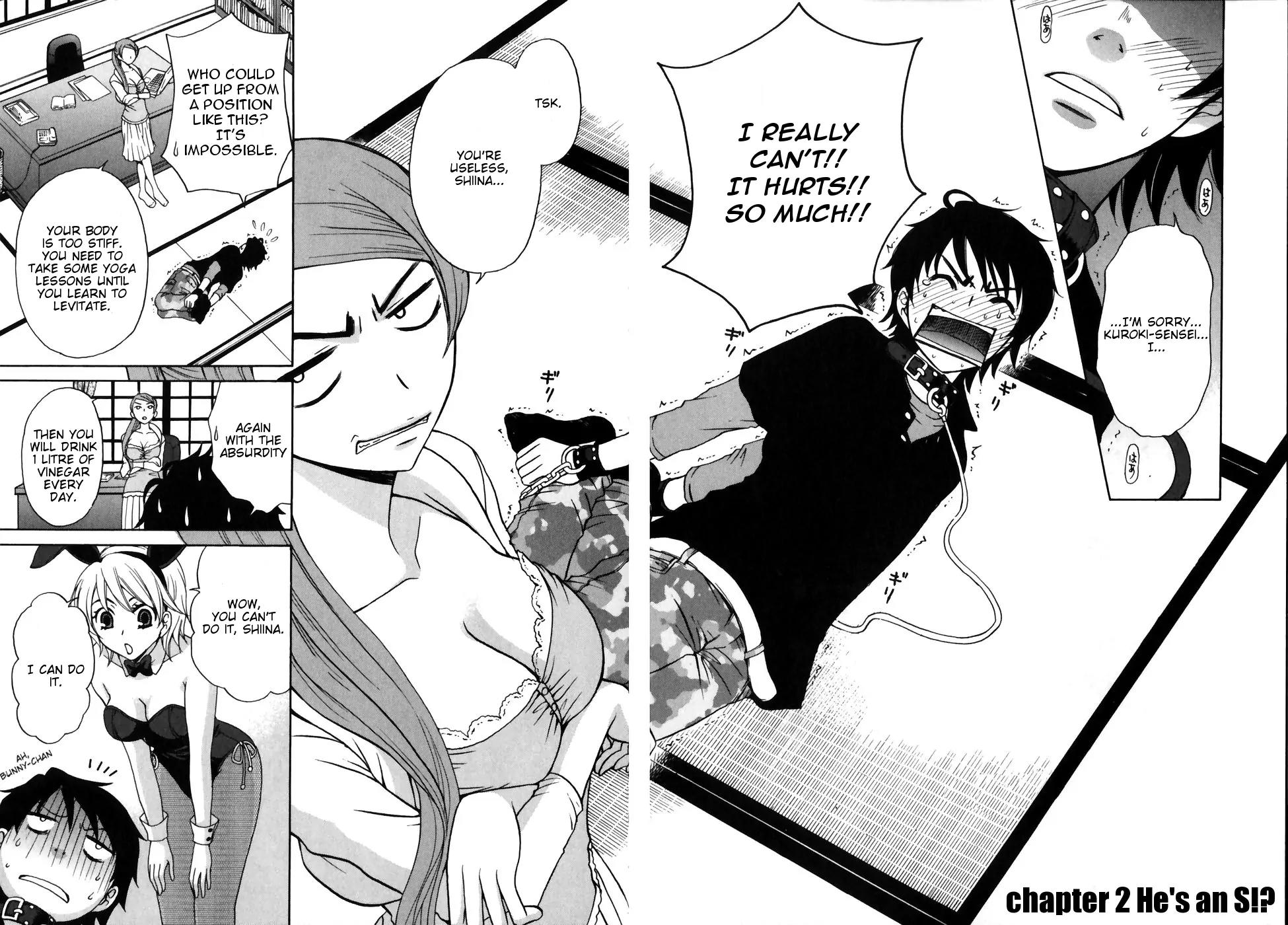 Kanojo wa Kanno Shosetsuka Chapter 2 page 2 - Chapter 2: He's an S?!