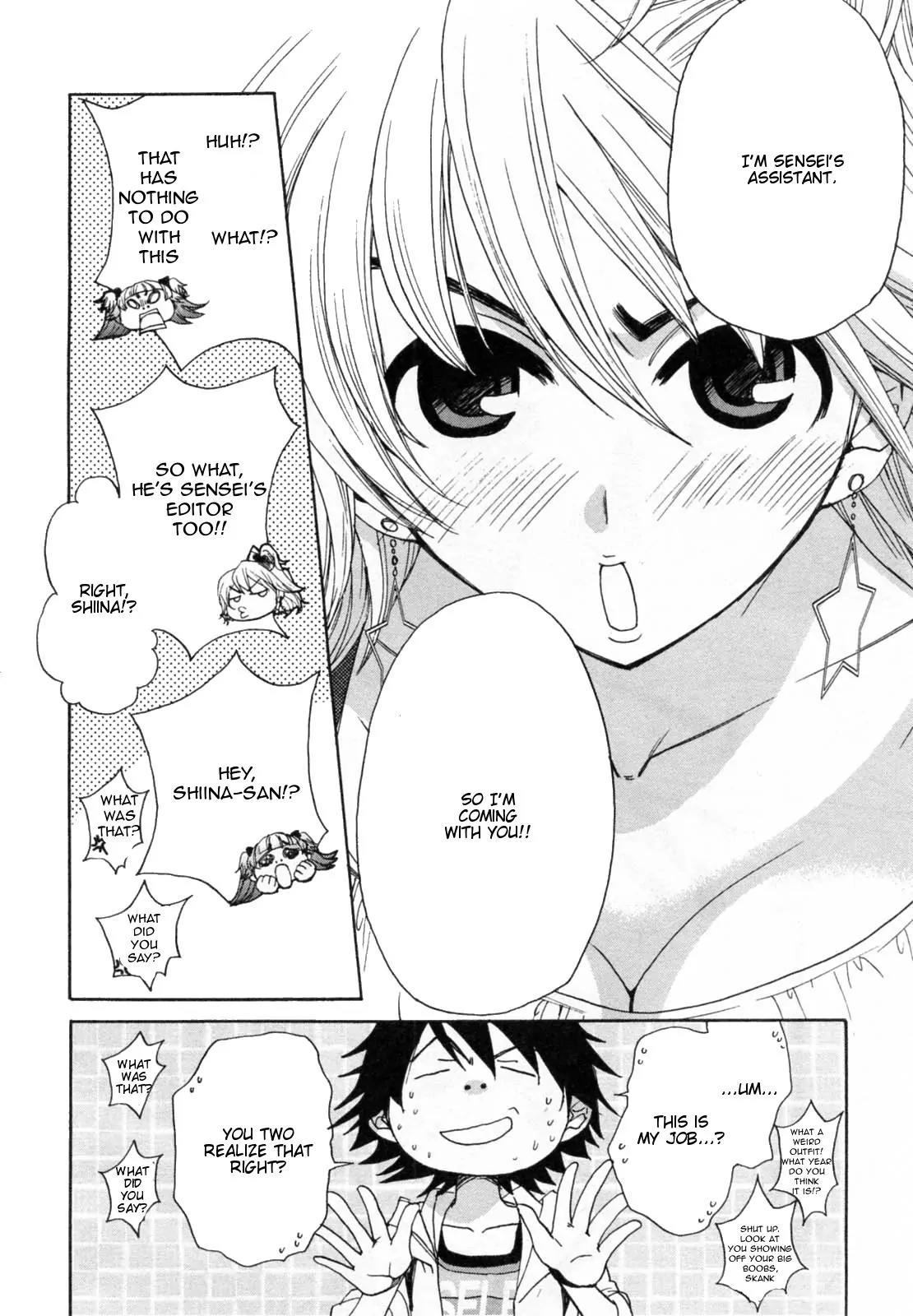 Kanojo wa Kanno Shosetsuka Chapter 24 page 16 - Chapter 24: He Can Endure Being Stuck Between A Rock And A Hard Place
