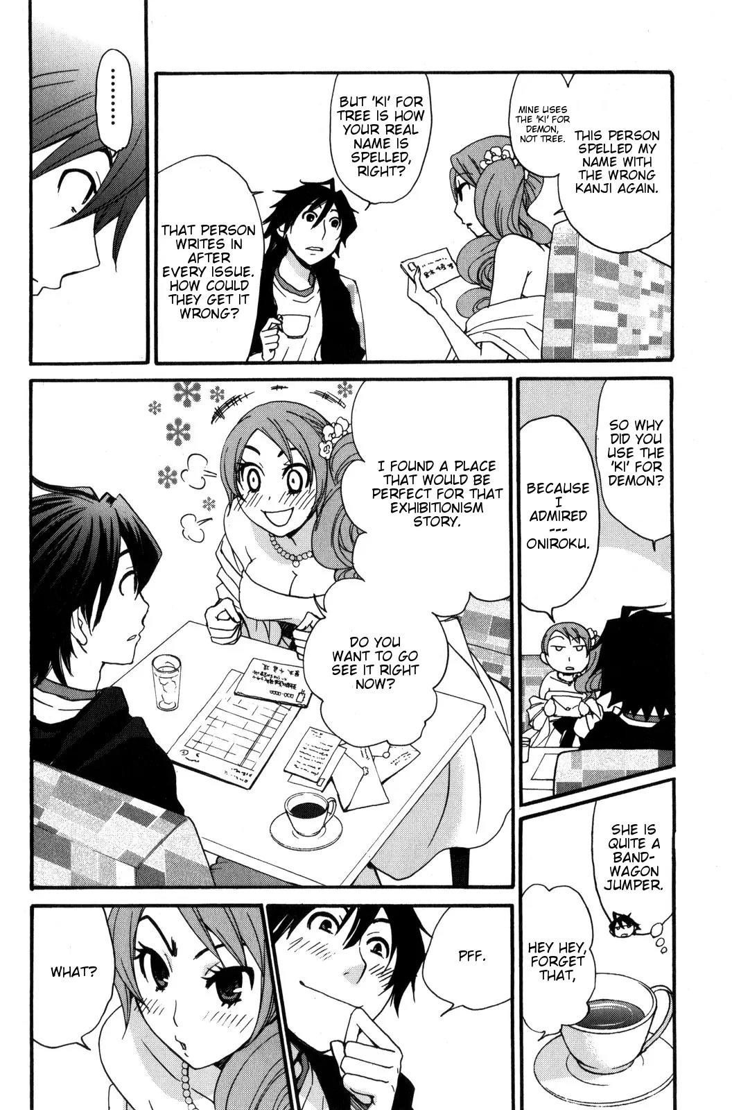Kanojo wa Kanno Shosetsuka Chapter 34 page 8 - Chapter 34: He's Someone Who Can Be Enchanted?