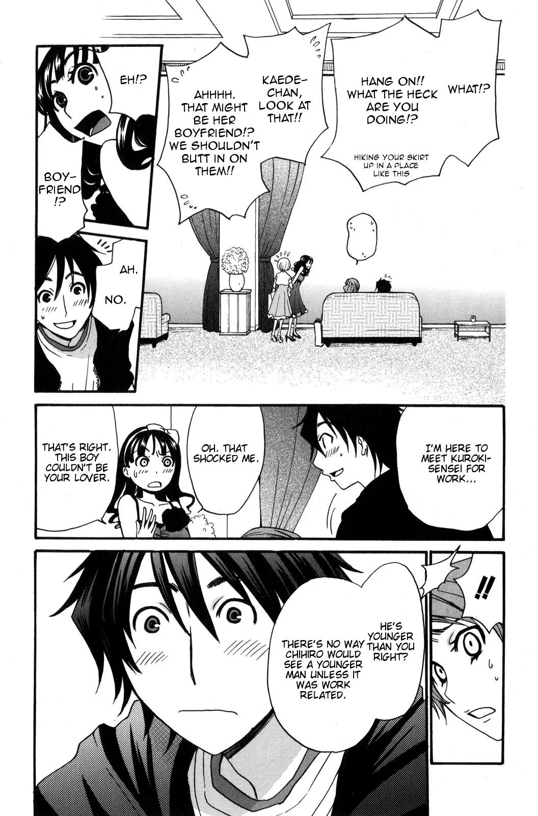 Kanojo wa Kanno Shosetsuka Chapter 35 page 3 - Chapter 35: He's Someone Whom She Cares About?