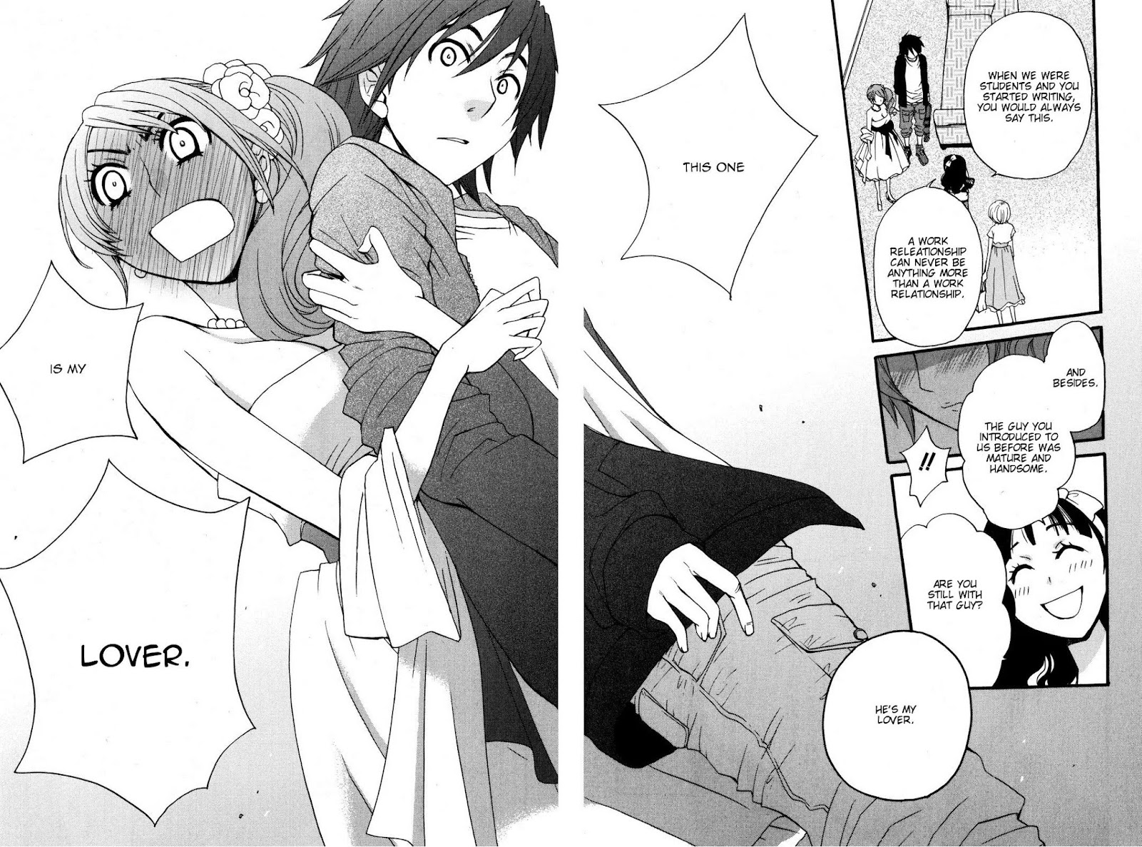 Kanojo wa Kanno Shosetsuka Chapter 35 page 4 - Chapter 35: He's Someone Whom She Cares About?