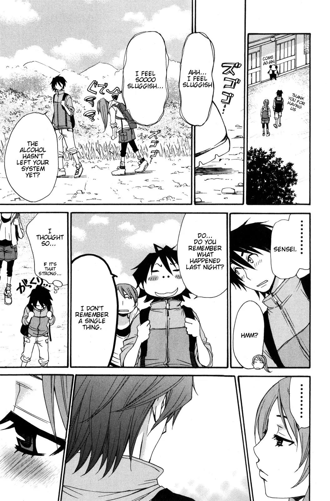 Kanojo wa Kanno Shosetsuka Chapter 37 page 20 - Chapter 37: She's Someone Who Overdoes It