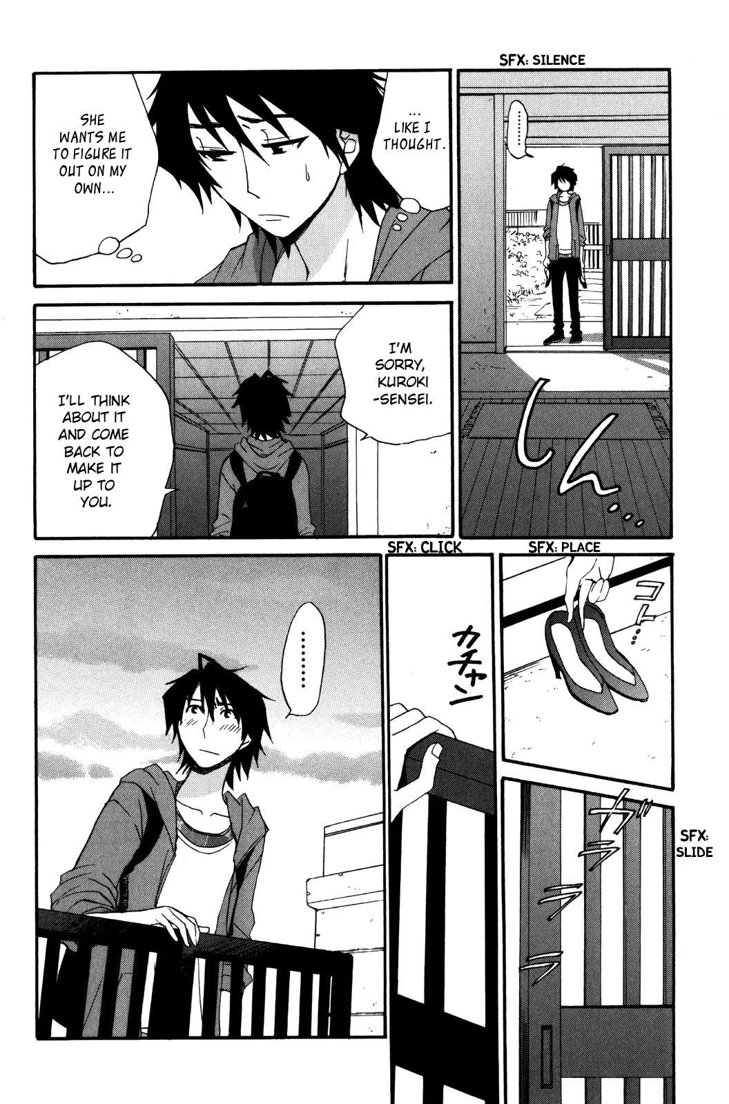 Kanojo wa Kanno Shosetsuka Chapter 39 page 7 - Chapter 39: She's Someone with a Fate?