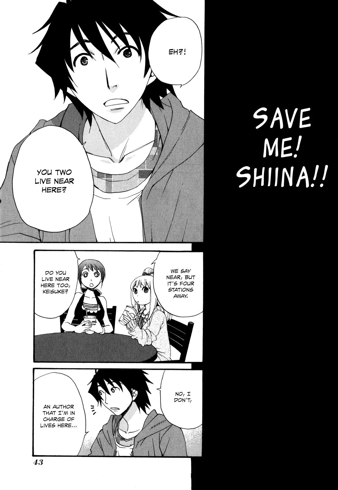 Kanojo wa Kanno Shosetsuka Chapter 41 page 17 - Chapter 41: She's Someone Who's Had a Tragic Past?
