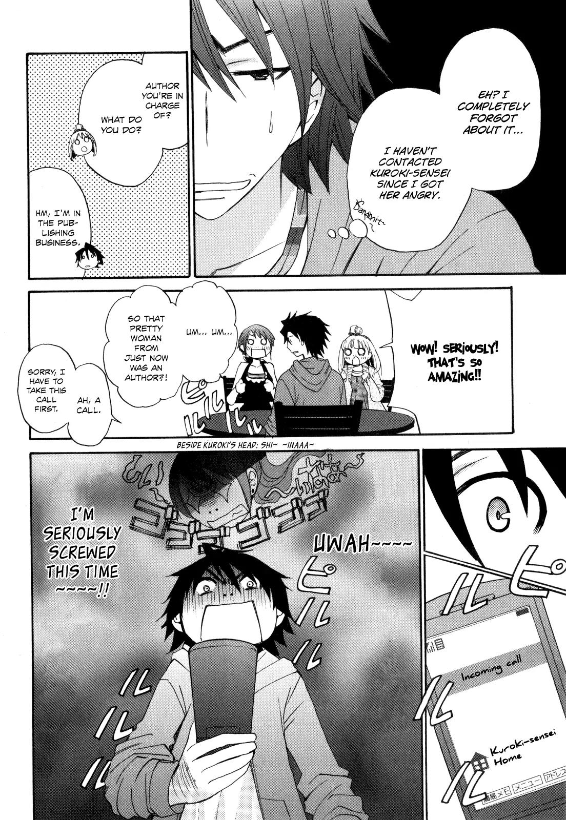 Kanojo wa Kanno Shosetsuka Chapter 41 page 18 - Chapter 41: She's Someone Who's Had a Tragic Past?