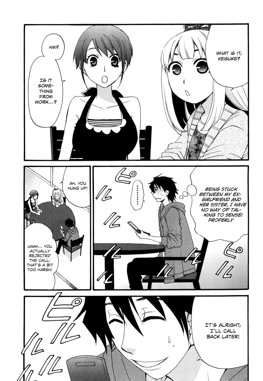 Kanojo wa Kanno Shosetsuka Chapter 41 page 19 - Chapter 41: She's Someone Who's Had a Tragic Past?