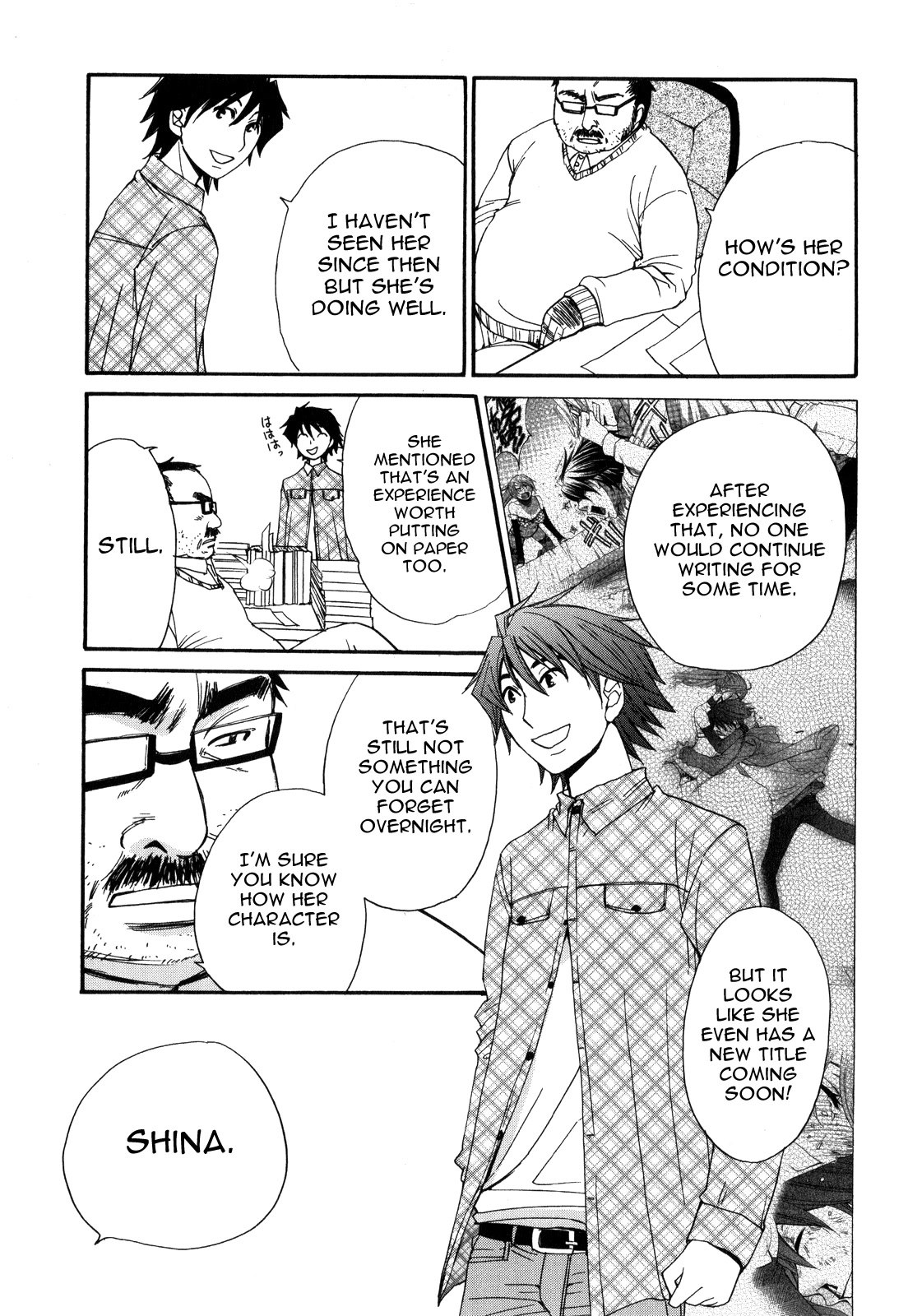 Kanojo wa Kanno Shosetsuka Chapter 44 page 8 - Chapter 44: Is she honest with herself?