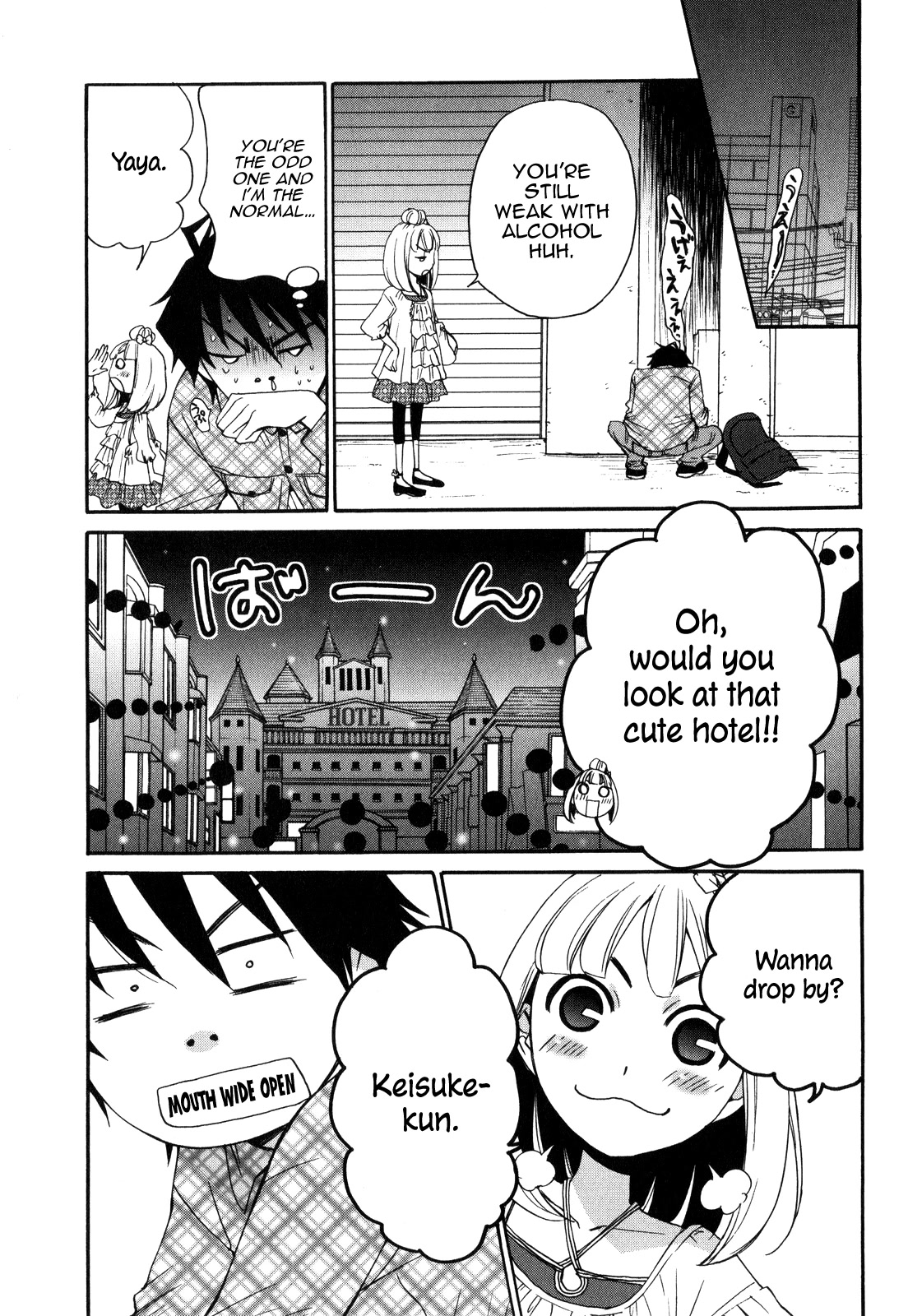 Kanojo wa Kanno Shosetsuka Chapter 46 page 10 - Chapter 46: Is he the gullible type?
