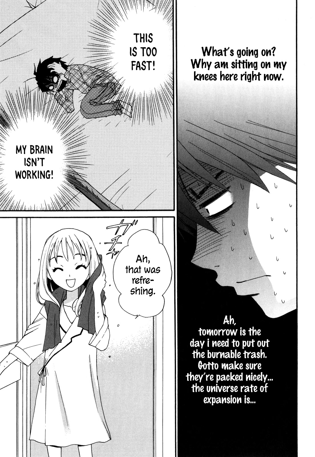 Kanojo wa Kanno Shosetsuka Chapter 46 page 12 - Chapter 46: Is he the gullible type?