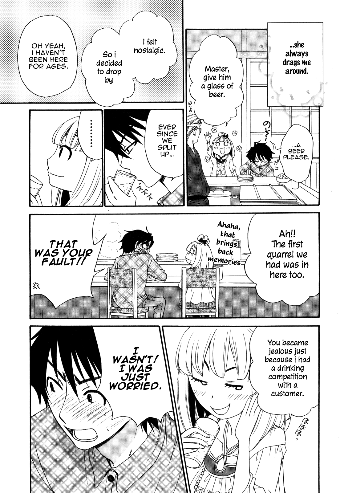 Kanojo wa Kanno Shosetsuka Chapter 46 page 8 - Chapter 46: Is he the gullible type?