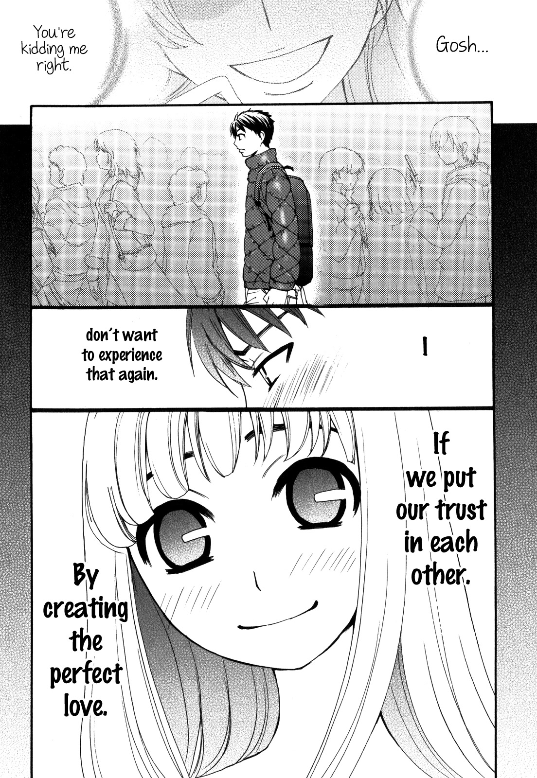 Kanojo wa Kanno Shosetsuka Chapter 47 page 9 - Chapter 47: Does he hold a scar in his heart?