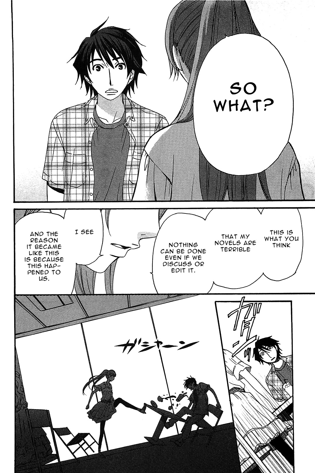Kanojo wa Kanno Shosetsuka Chapter 53 page 9 - Chapter 53: Is he the type who’d clash with someone else via honest feelings
